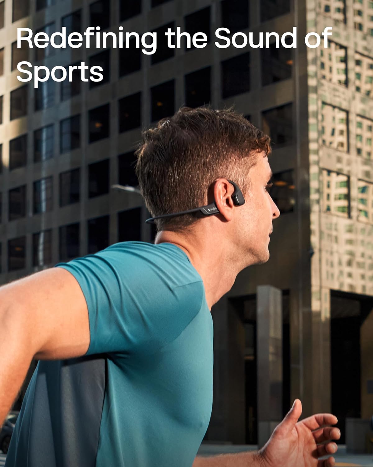 AUDÍFONOS DEPORTIVOS SHOKZ OPENRUN PRO 2 BLUETOOTH CONDUCCIÓN ÓSEA NEGRO - 4