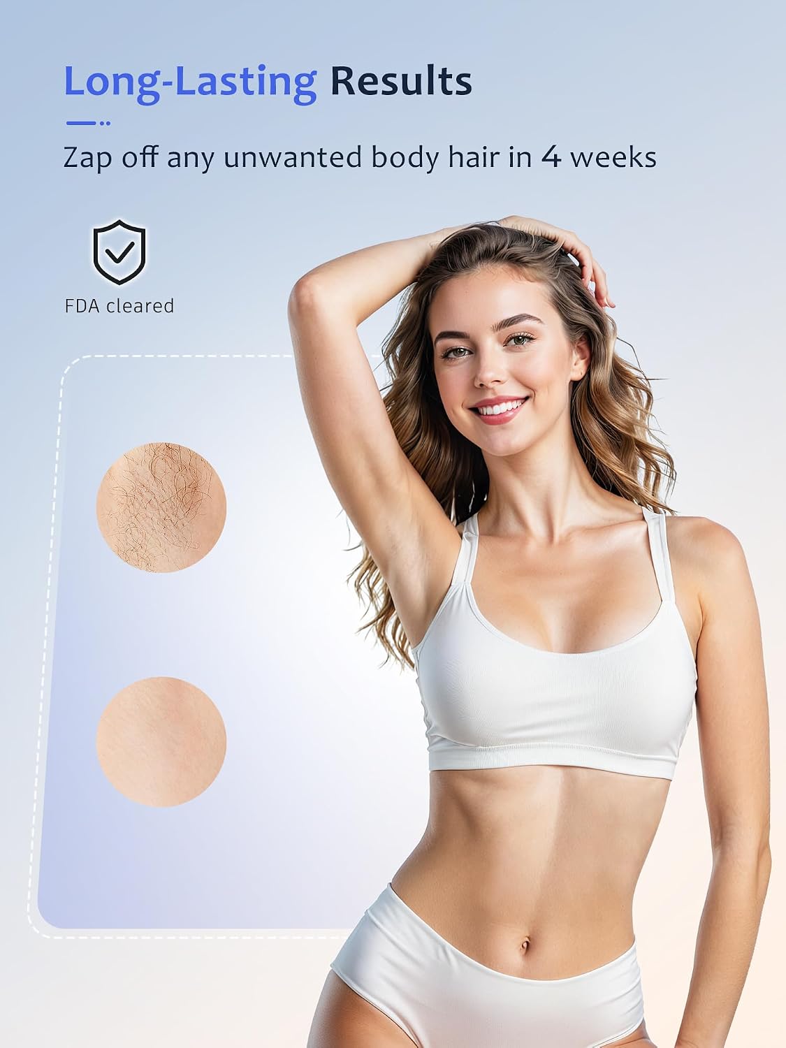 DEPILADORA IPL UBROO CT05 GOLD CON SISTEMA DE ENFRIAMIENTO - 4