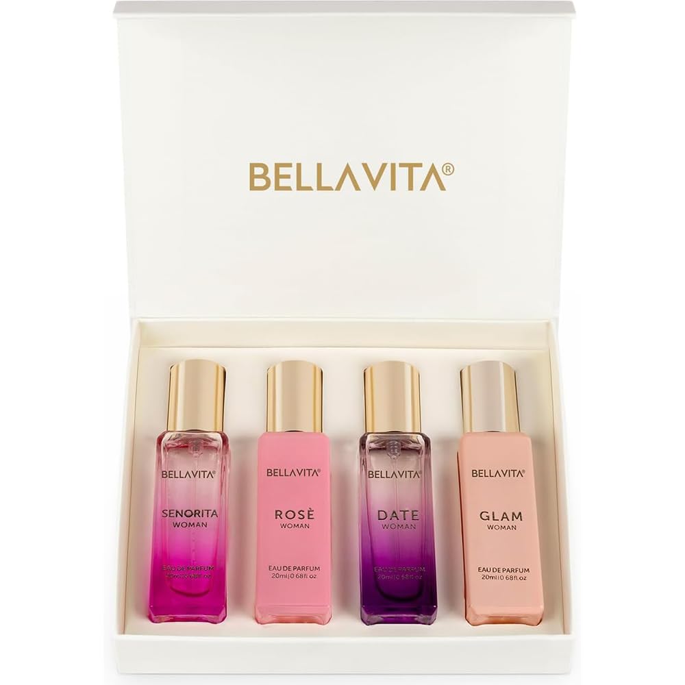 SET DE PERFUMES PARA MUJER BELLAVITA LUXURY 4X20ML - 1