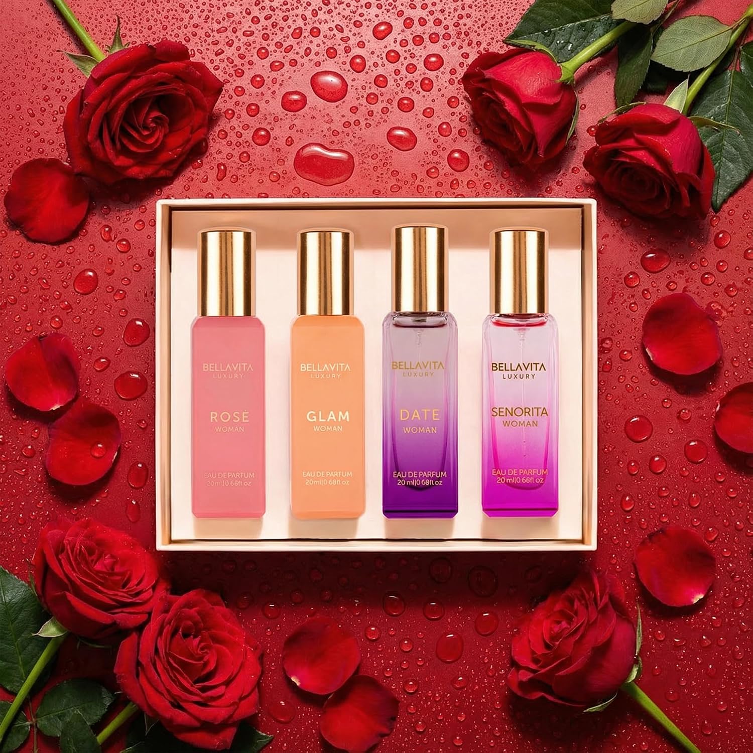 SET DE PERFUMES PARA MUJER BELLAVITA LUXURY 4X20ML - 2