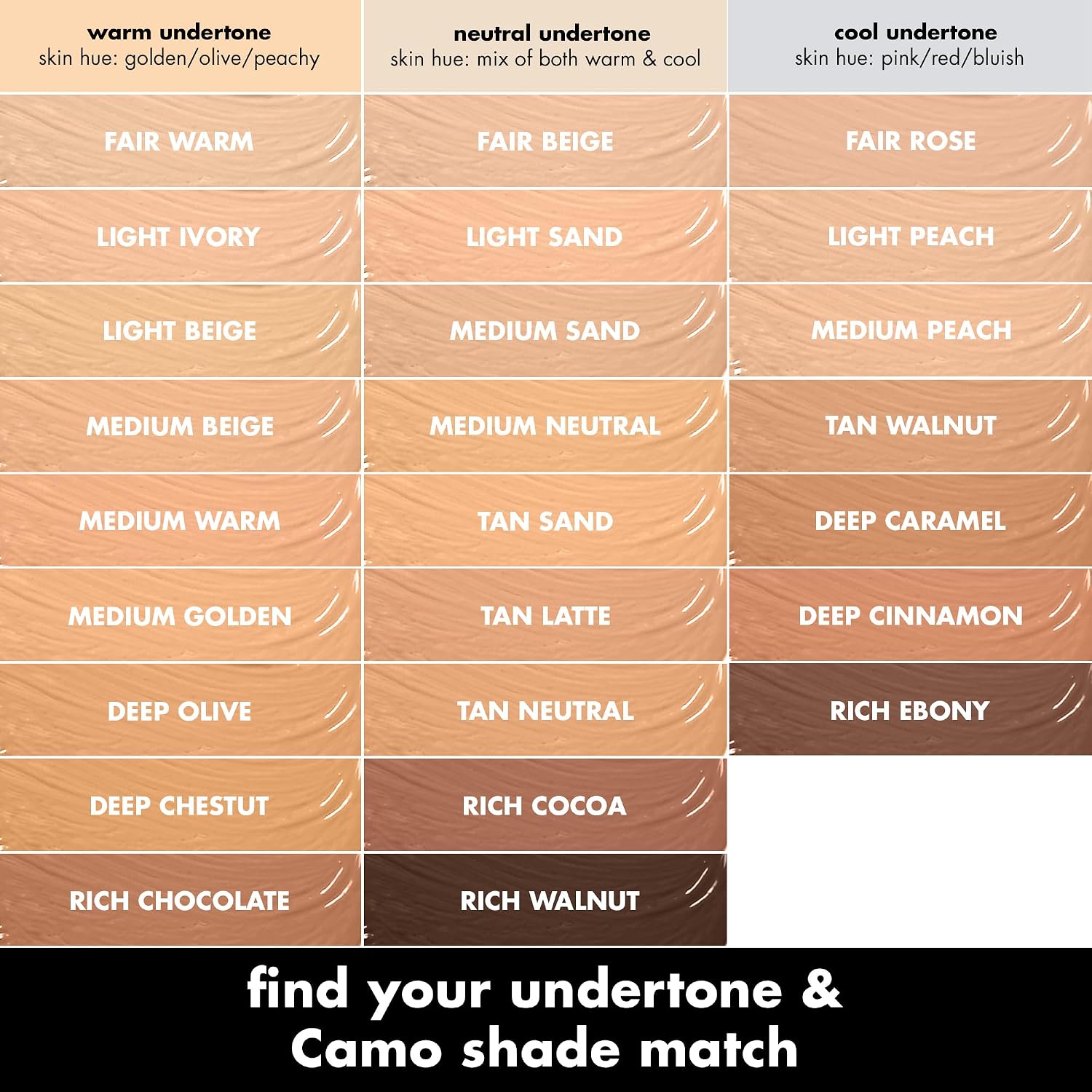 BASE DE MAQUILLAJE E.L.F. HYDRATING CAMO CONCEALER FULL COVERAGE FAIR WARM - 4