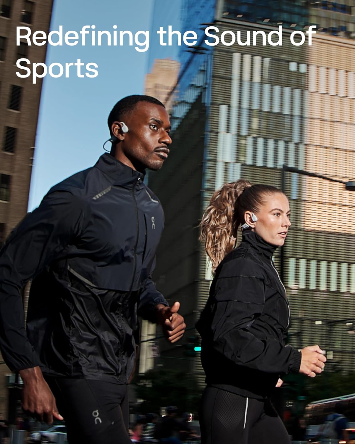 AUDÍFONOS SHOKZ OPENRUN PRO 2 BLUETOOTH SPORT CONDUCCIÓN ÓSEA PLATA - 4