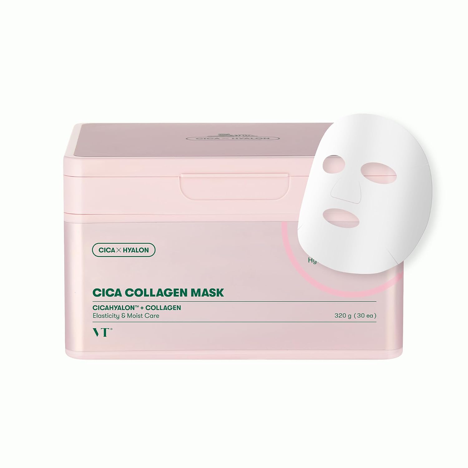 MASCARILLA FACIAL VT COSMETICS CICA COLLAGEN 30 UNIDADES - 1