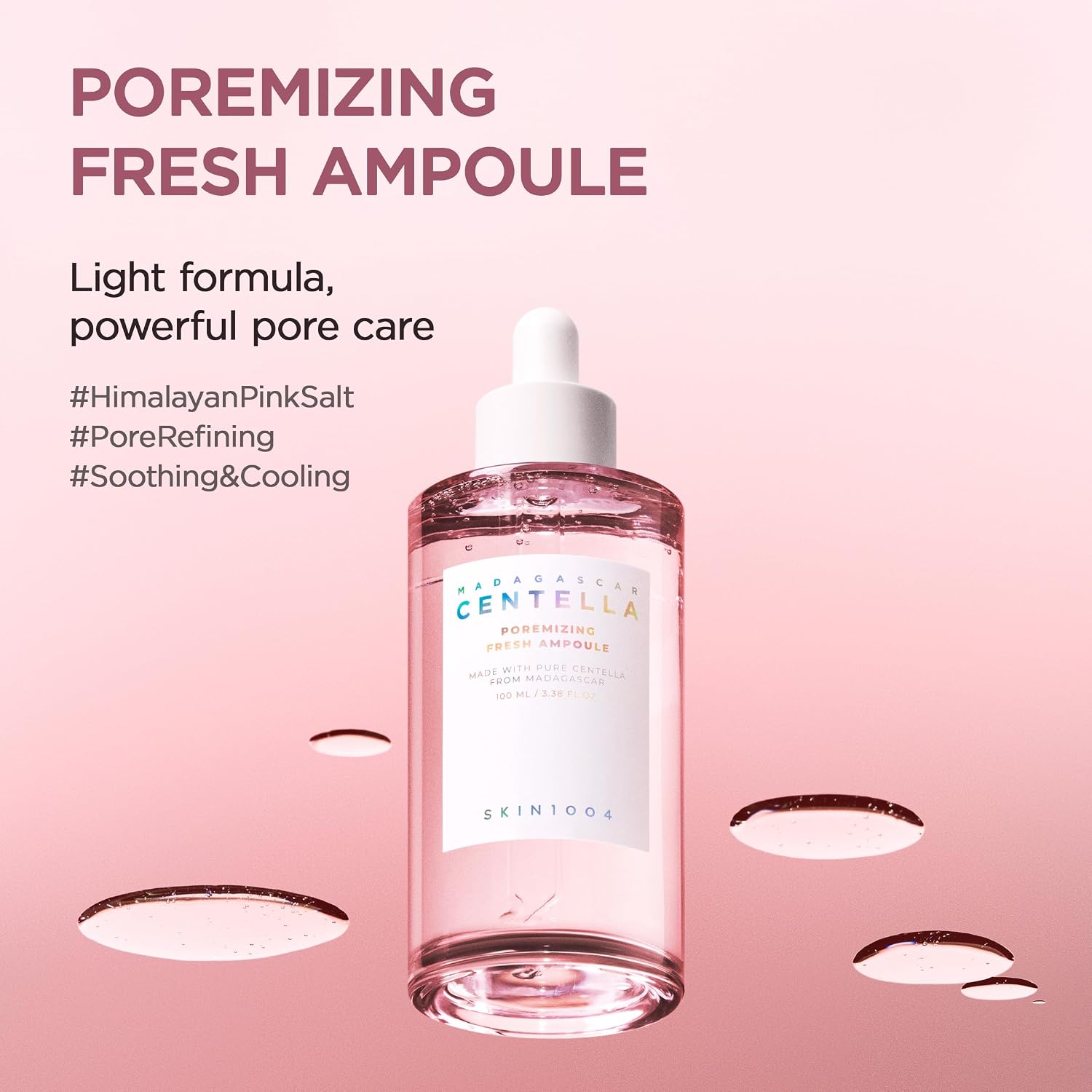 AMPOLLA SKIN1004 MADAGASCAR CENTELLA POREMIZING FRESH 100ML - 2