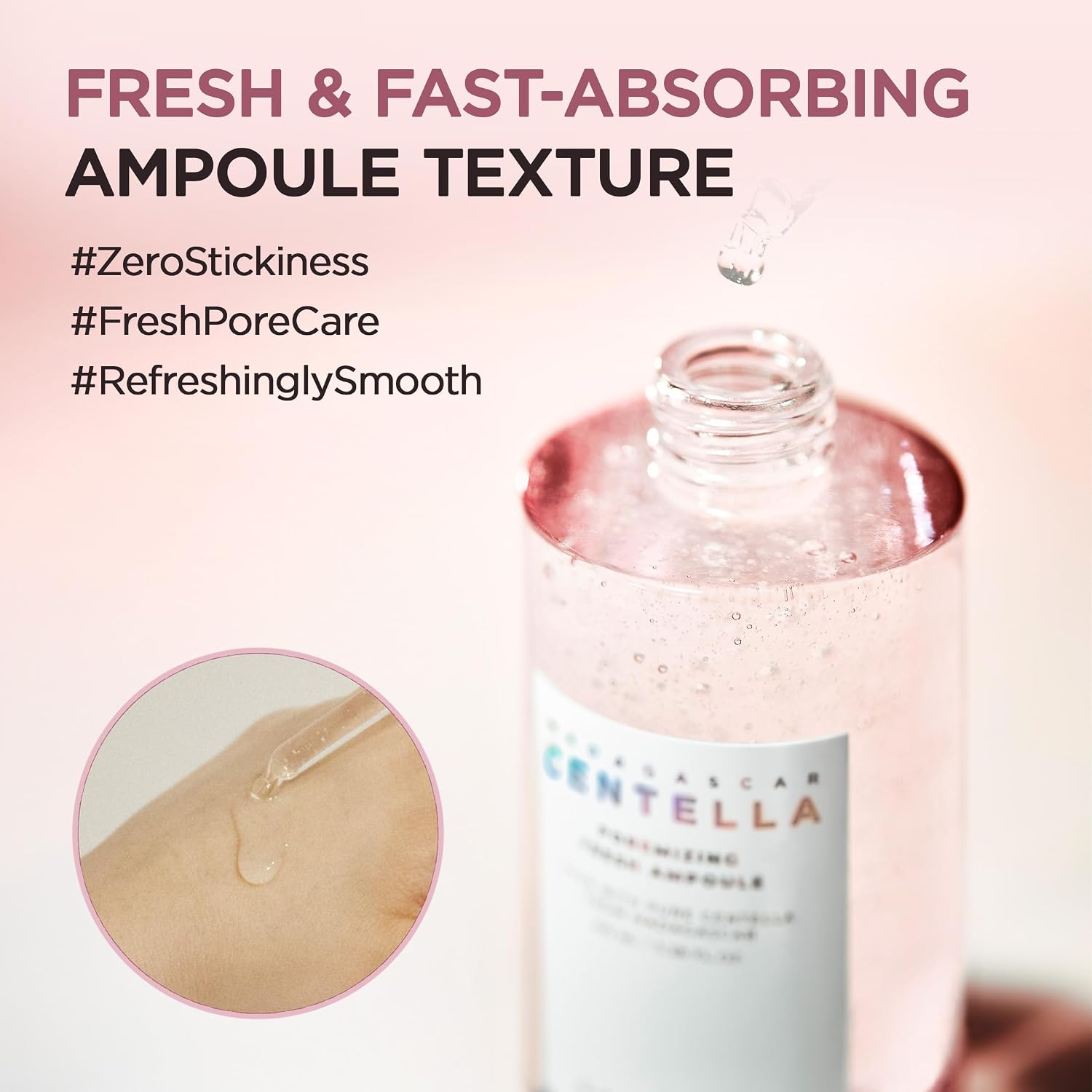 AMPOLLA SKIN1004 MADAGASCAR CENTELLA POREMIZING FRESH 100ML - 5