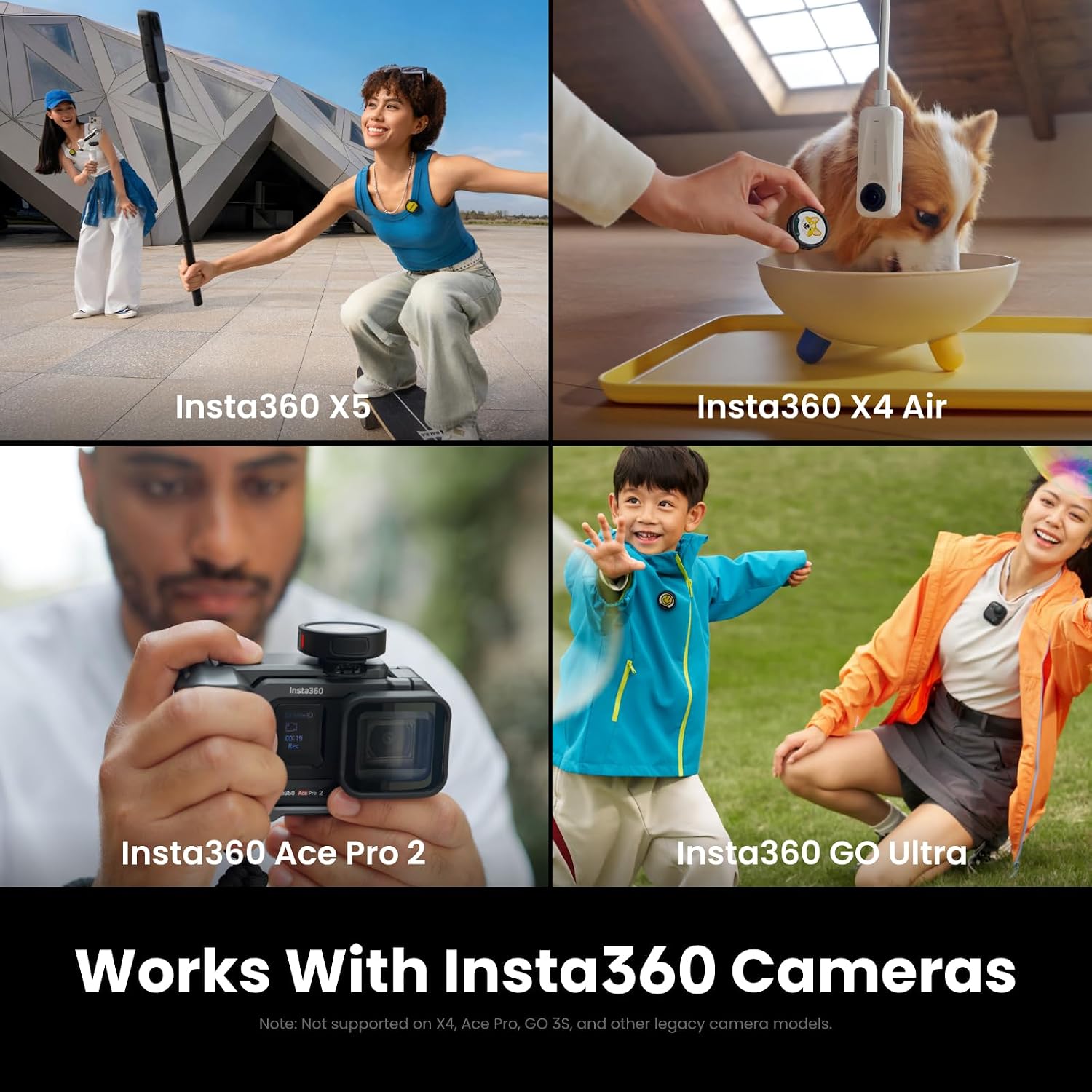 MICRÓFONO INALÁMBRICO INSTA360 MIC PRO 2 TX + 1 RX CON ESTUCHE DE CARGA - 5