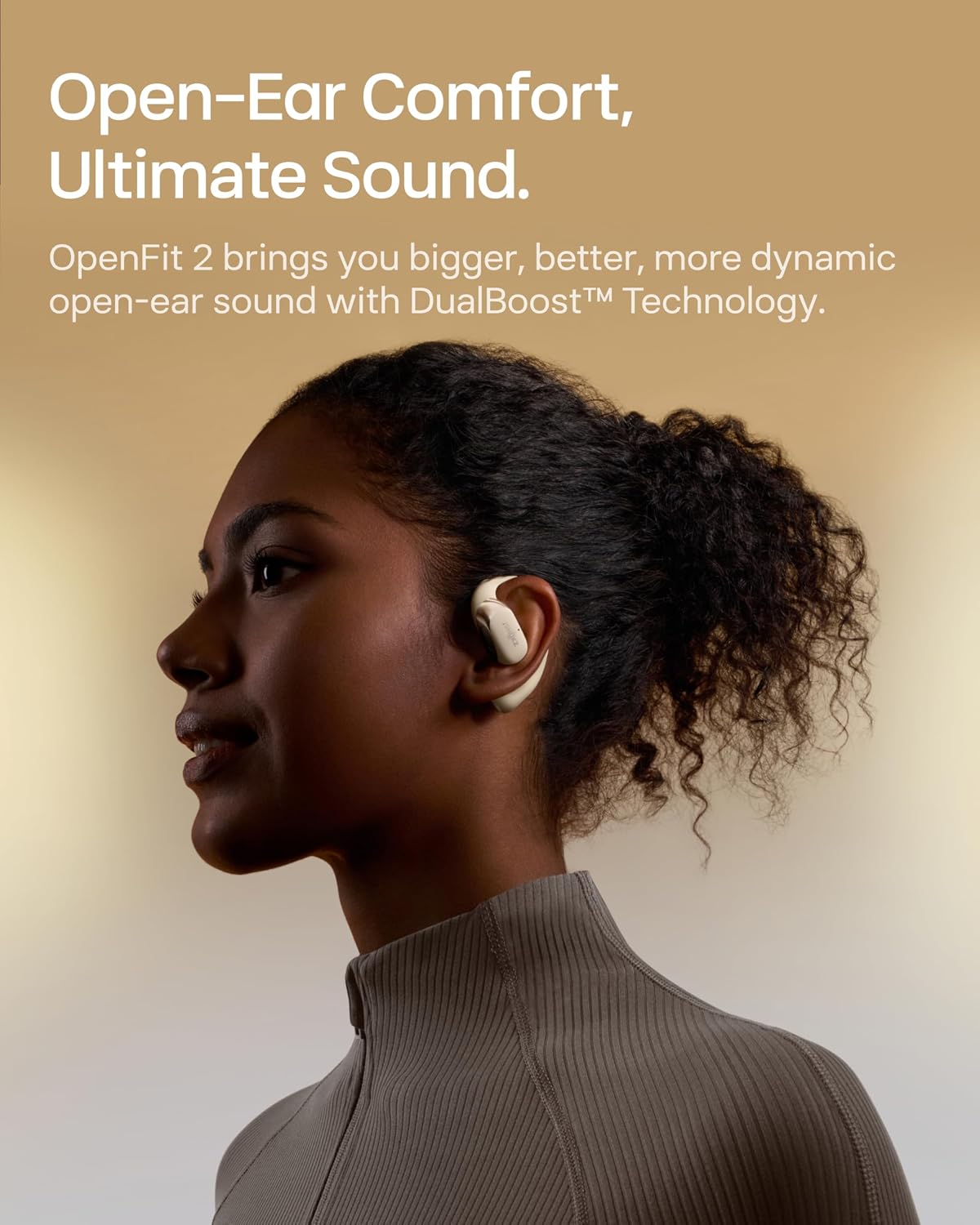 AUDÍFONOS SHOKZ OPENFIT 2 BLUETOOTH OPEN-EAR BLANCO 48H - 3