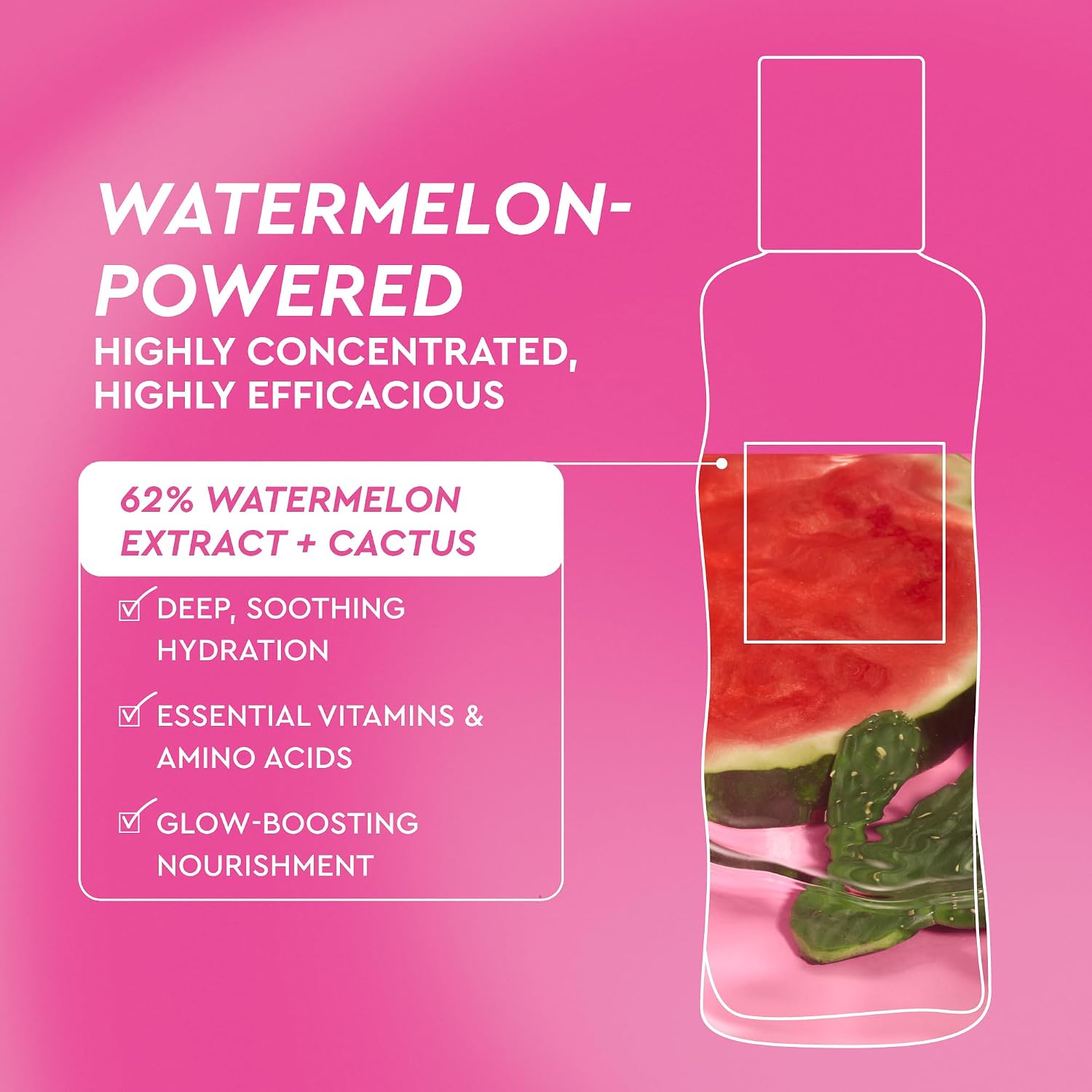 TÓNICO FACIAL GLOW RECIPE PHA + BHA WATERMELON 150ML - 5