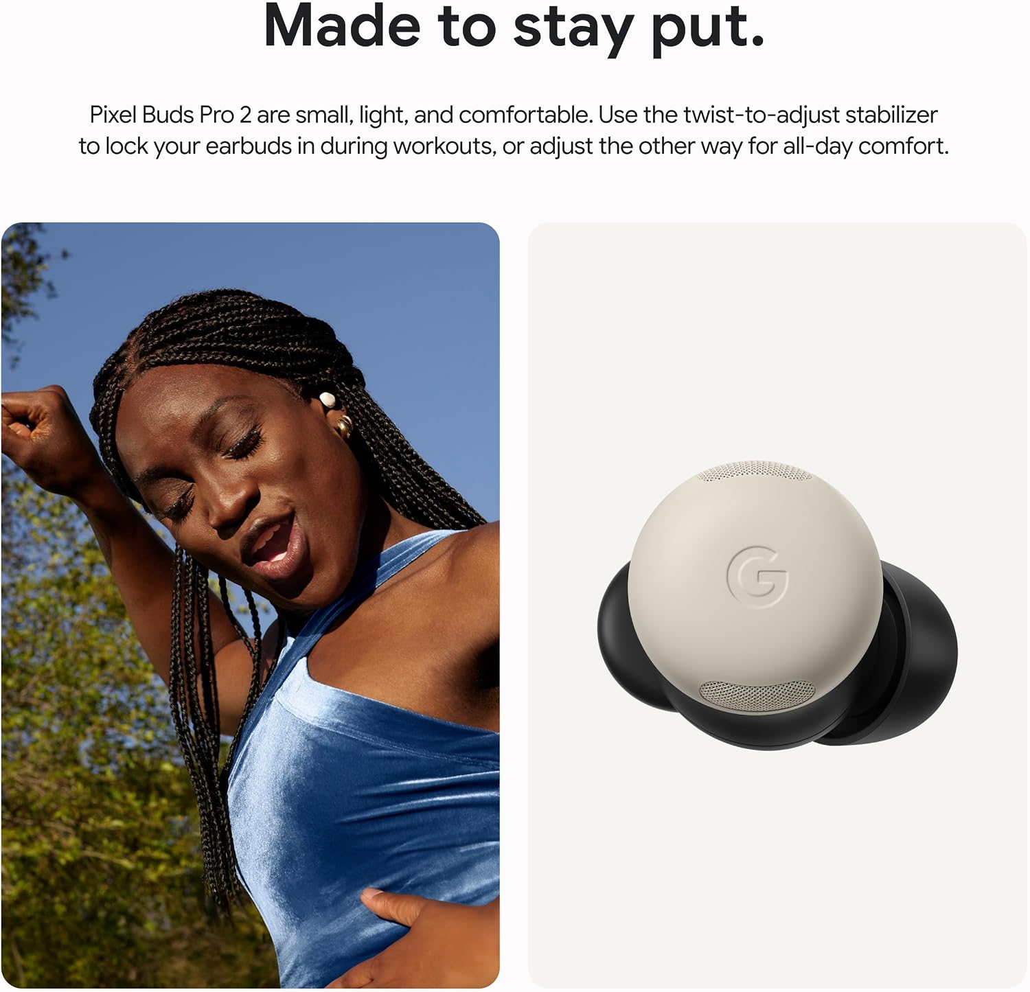 AUDÍFONOS GOOGLE PIXEL BUDS PRO 2 INALÁMBRICOS BLUETOOTH PORCELANA - 2