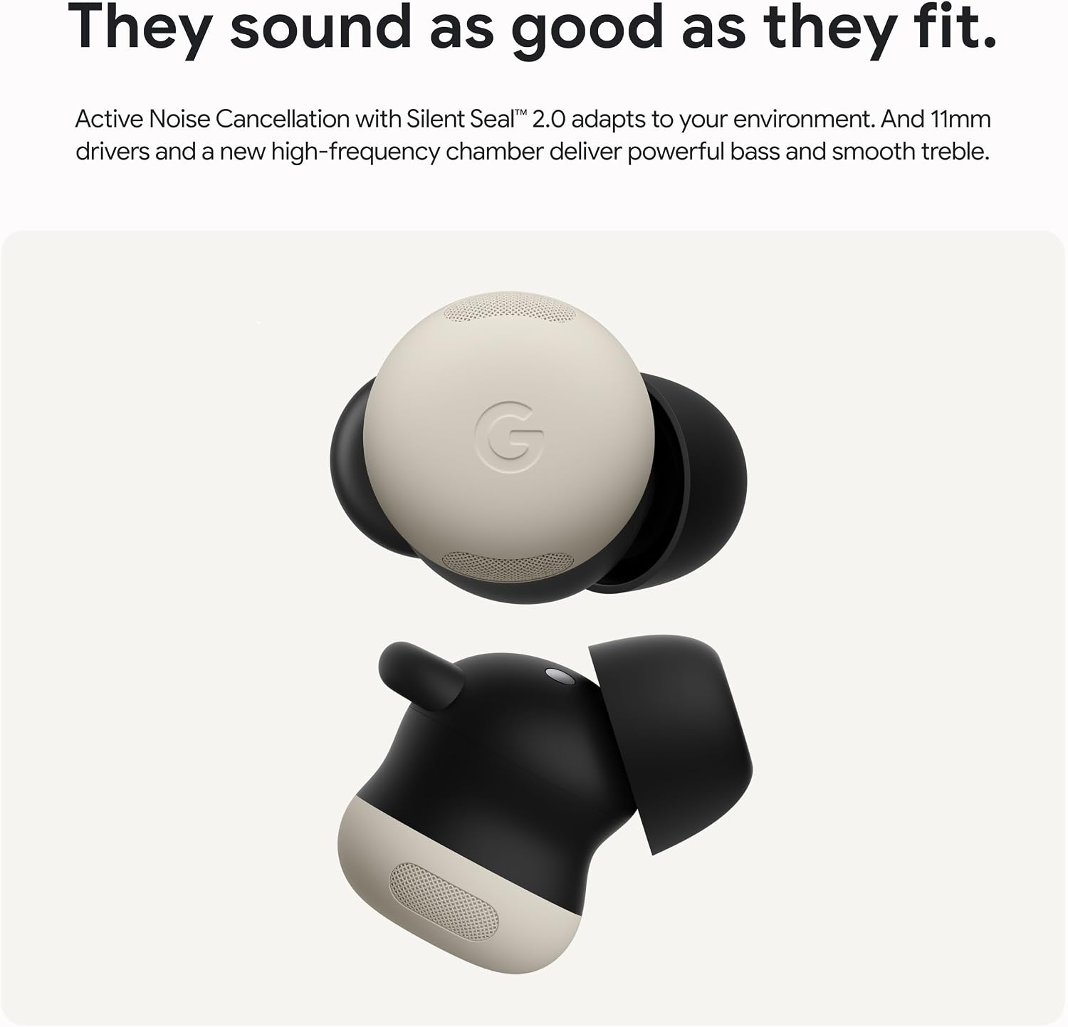 AUDÍFONOS GOOGLE PIXEL BUDS PRO 2 INALÁMBRICOS BLUETOOTH PORCELANA - 3