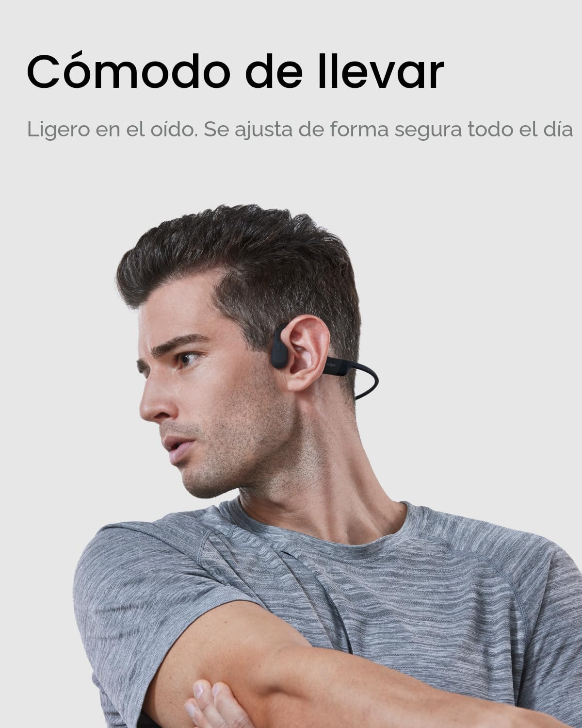 AUDÍFONOS SHOKZ OPENRUN MINI BLUETOOTH OPEN-EAR NEGRO - 3