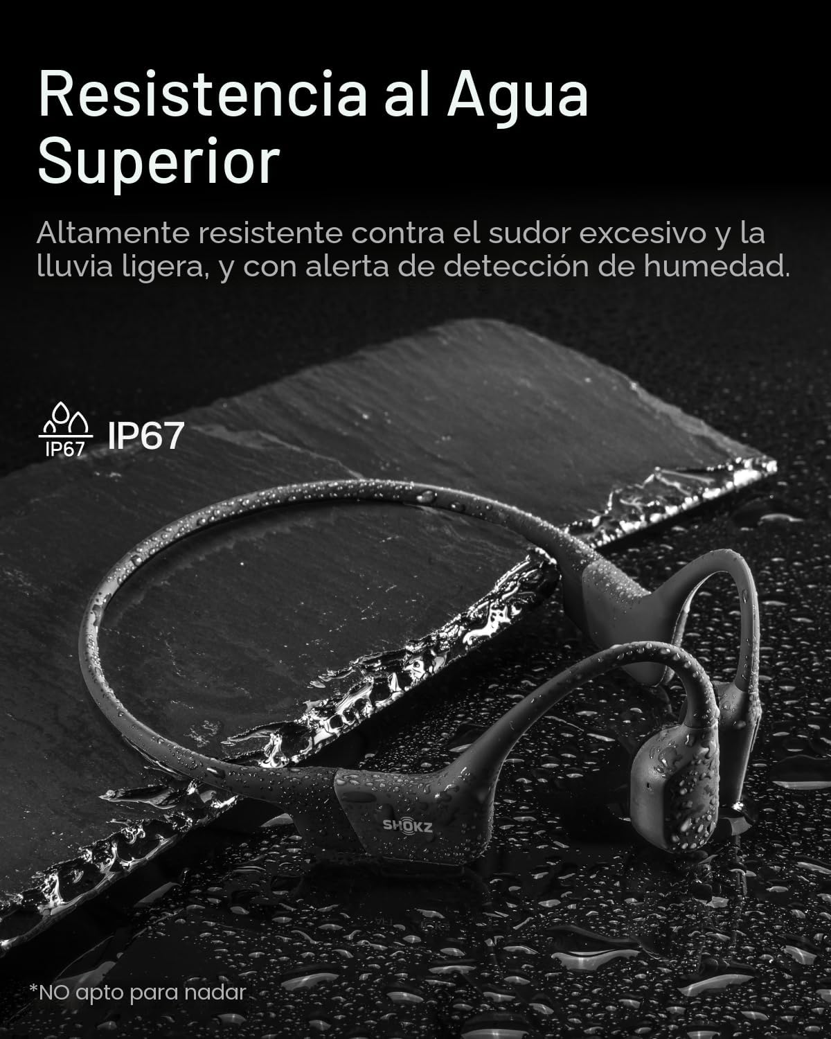 AUDÍFONOS SHOKZ OPENRUN MINI BLUETOOTH OPEN-EAR NEGRO - 5
