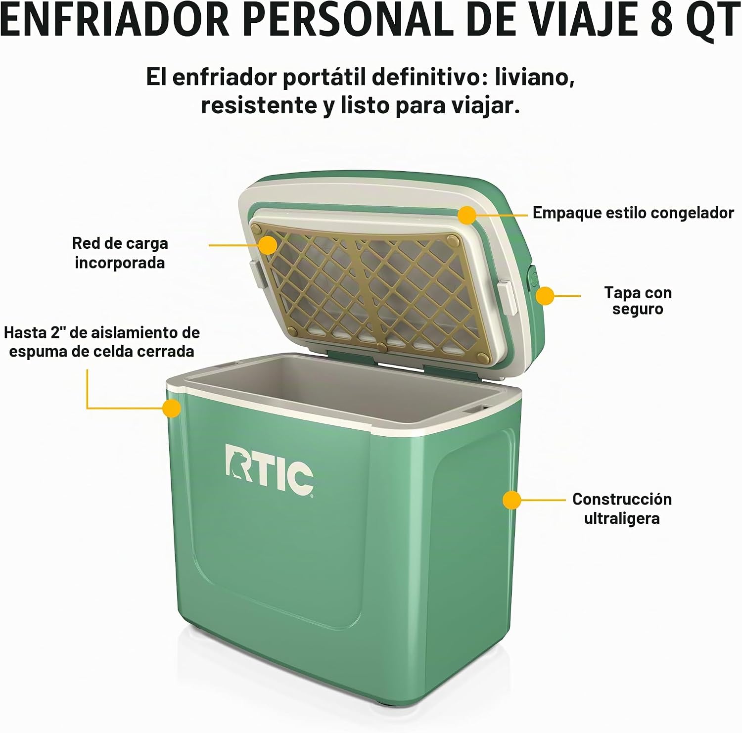 COOLER RTIC ROAD TRIP 8 QT PERSONAL COMPACTO - 2