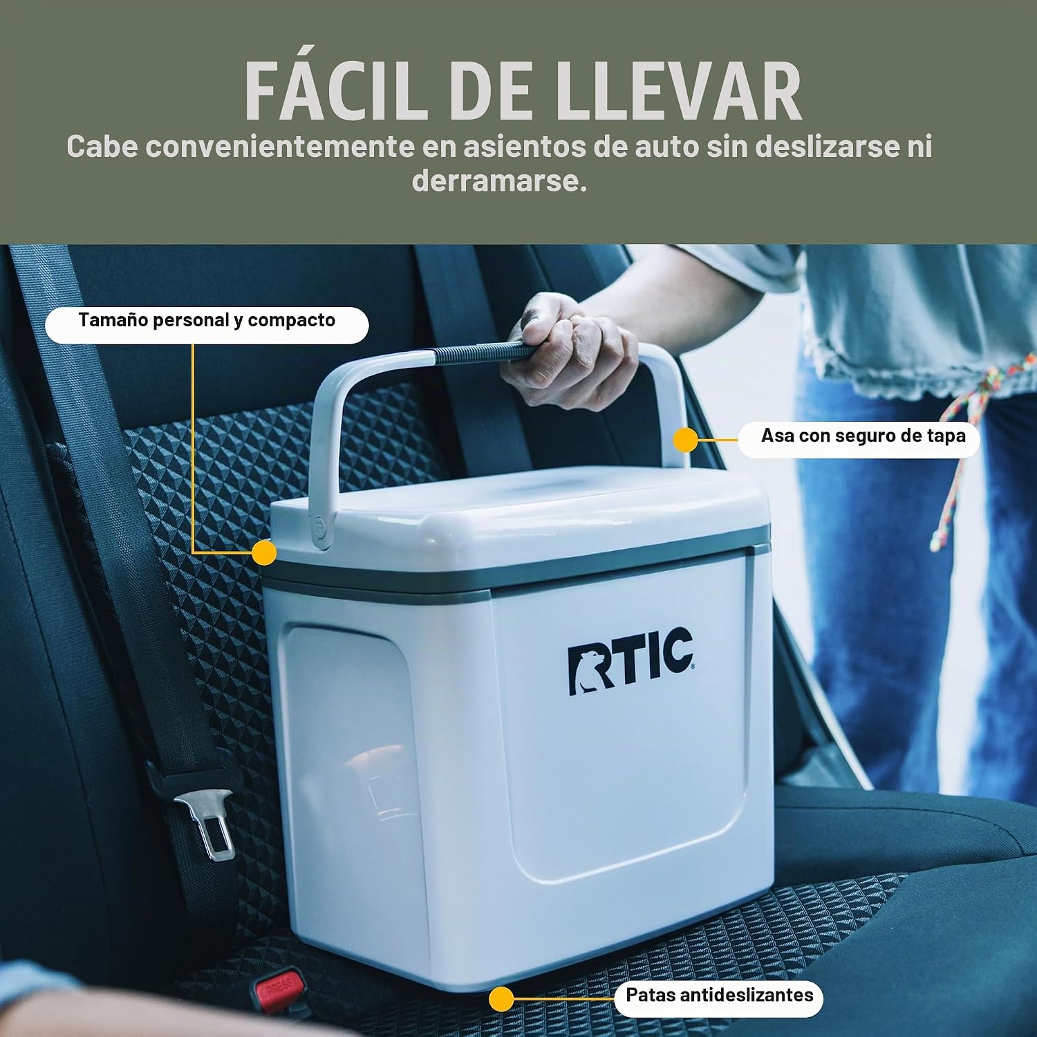 COOLER RTIC ROAD TRIP 8 QT PERSONAL COMPACTO - 4