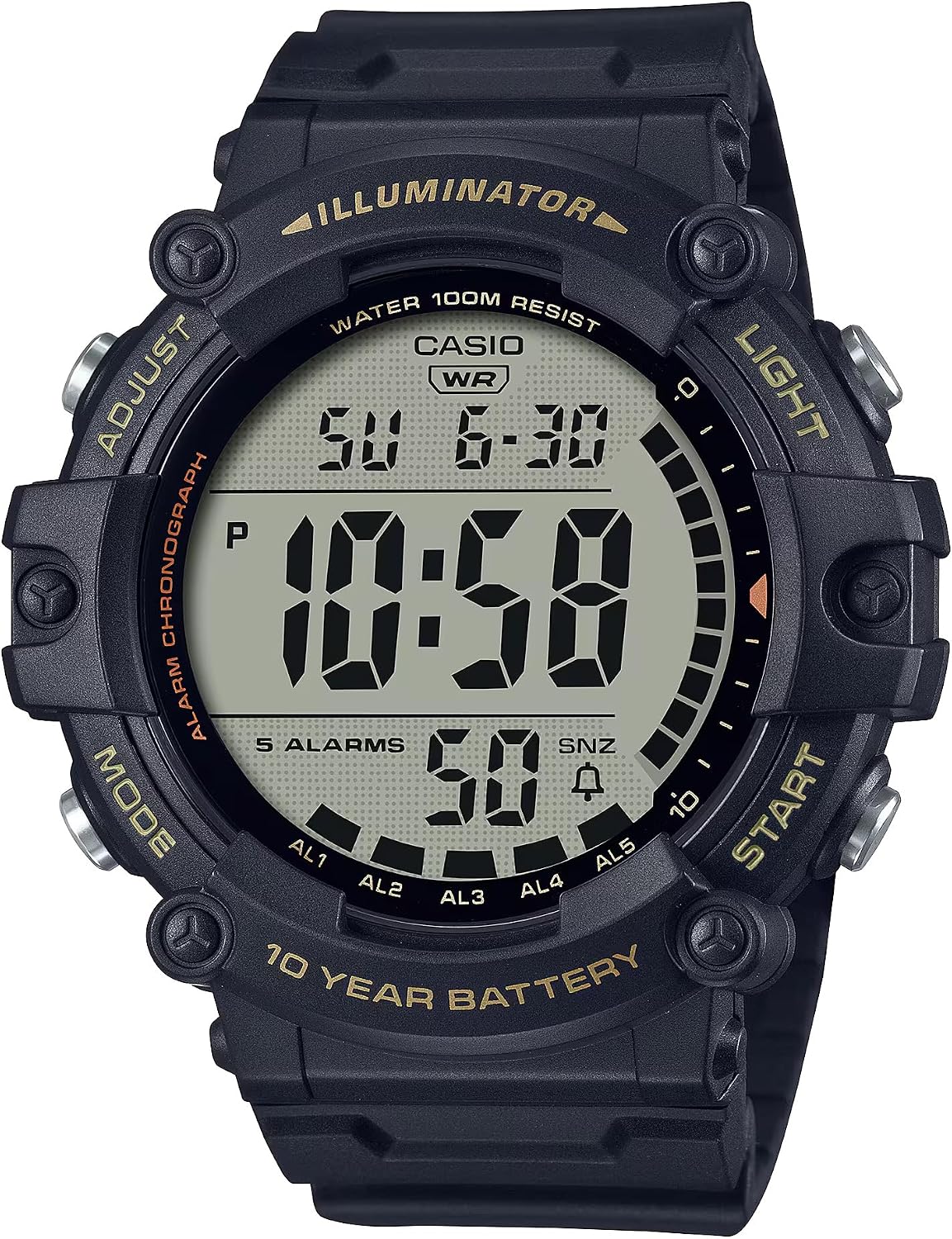 RELOJ DIGITAL CASIO AE1500WH PARA HOMBRE - 1
