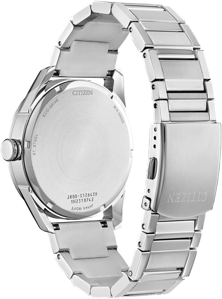 RELOJ DE PULSERA CITIZEN CLASSIC ECO-DRIVE AW0081-54L AZUL CON DÍA Y FECHA - 3