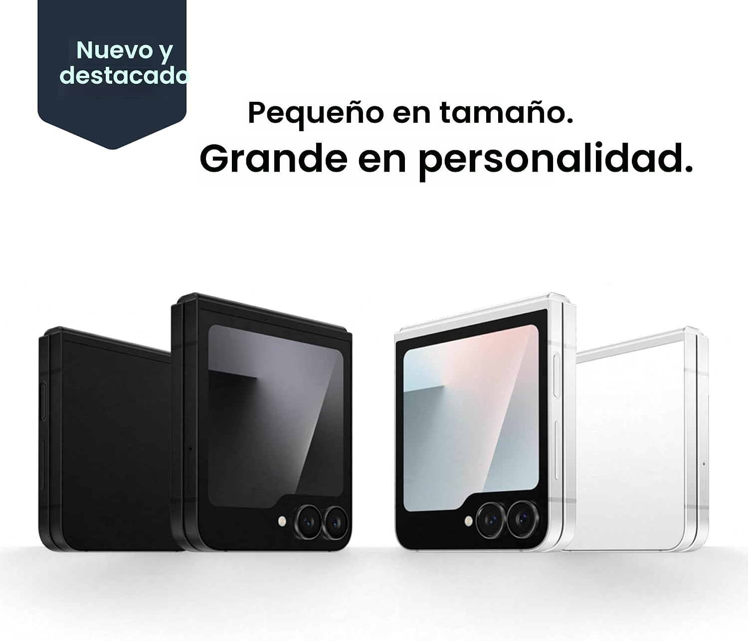 SMARTPHONE SAMSUNG GALAXY Z FLIP7 FE 256GB BLANCO - 2