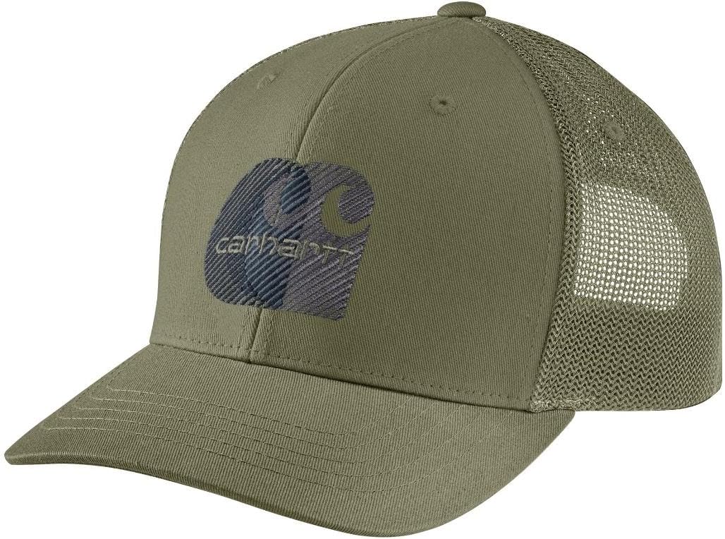 GORRA PARA HOMBRE CARHARTT CANVAS CON MALLA Y LOGO BORDADO - 1