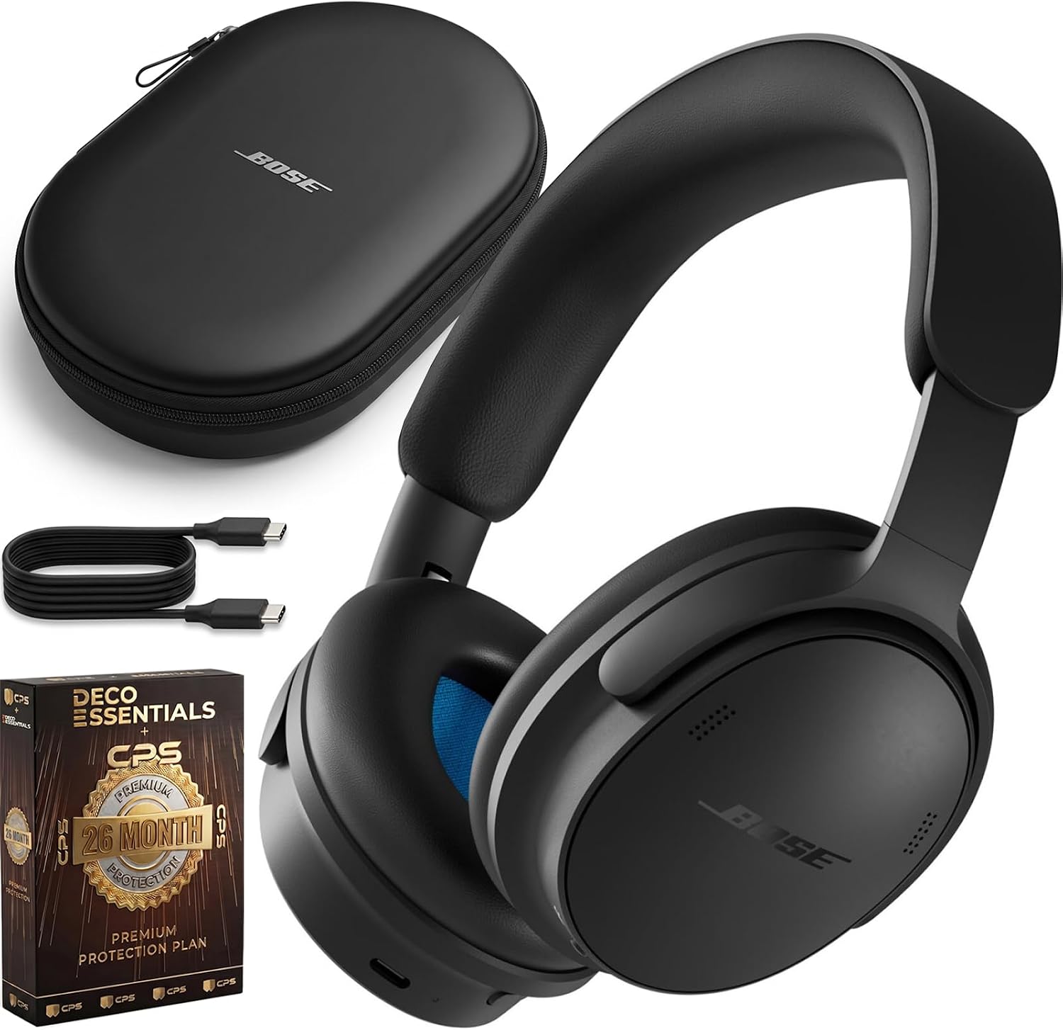AUDÍFONOS BOSE QUIETCOMFORT 2DA GEN OVER-EAR BLUETOOTH NEGRO - 1