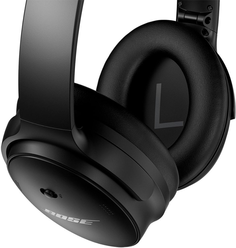 AUDÍFONOS BOSE QUIETCOMFORT 45 BLUETOOTH INALÁMBRICOS CANCELACIÓN DE RUIDO TRIPLE NEGRO - 4