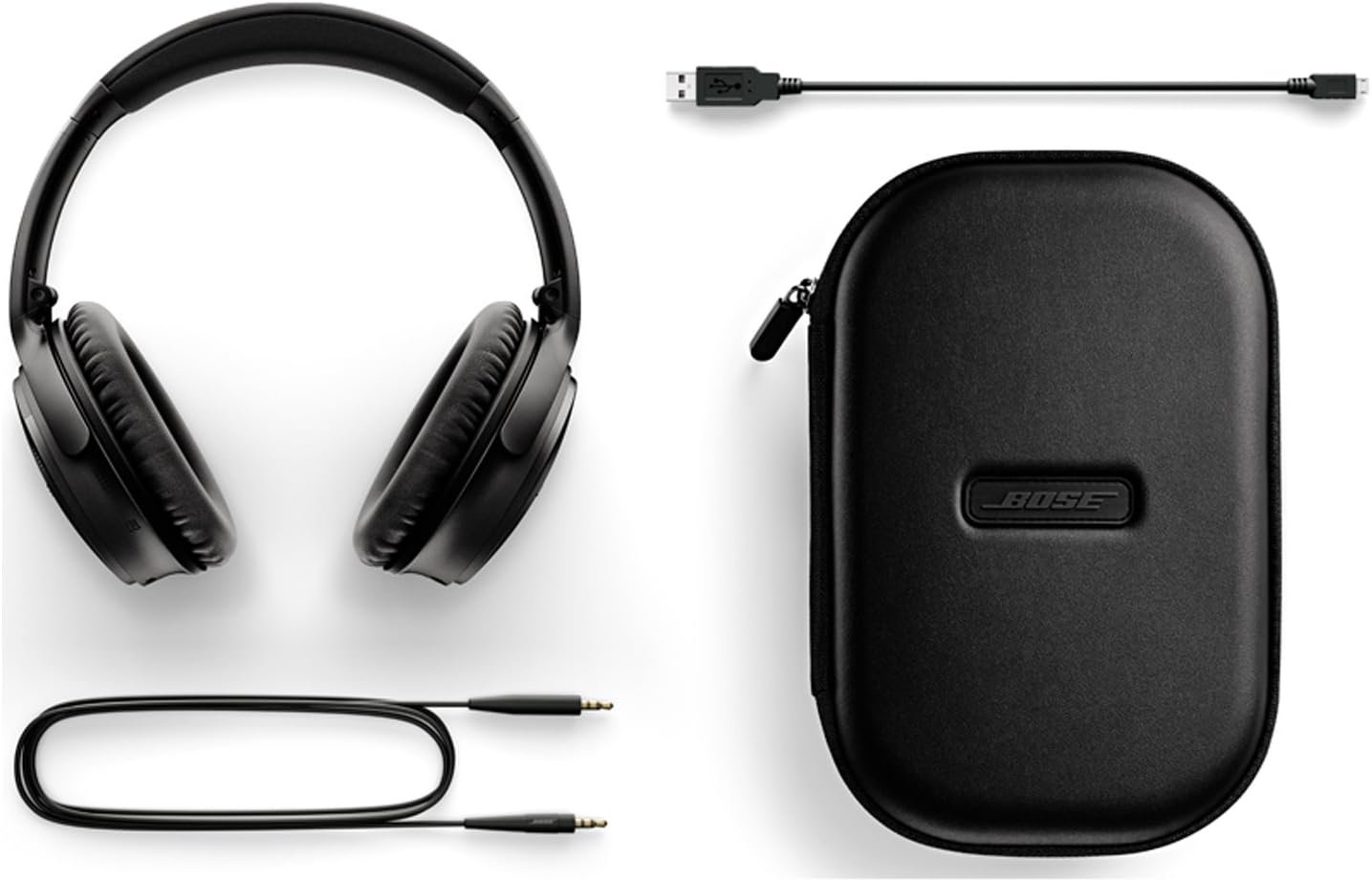 AUDÍFONOS BOSE QUIETCOMFORT 35 SERIES I INALÁMBRICOS CON CANCELACIÓN DE RUIDO NEGRO REACONDICIONADO - 5