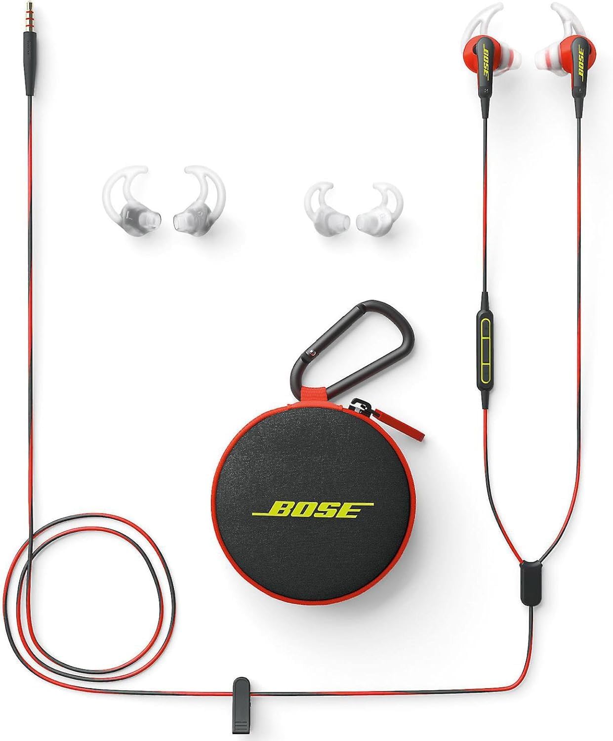 AUDÍFONOS IN-EAR BOSE SOUNDSPORT CON MICRÓFONO PARA APPLE ROJO REACONDICIONADO - 3