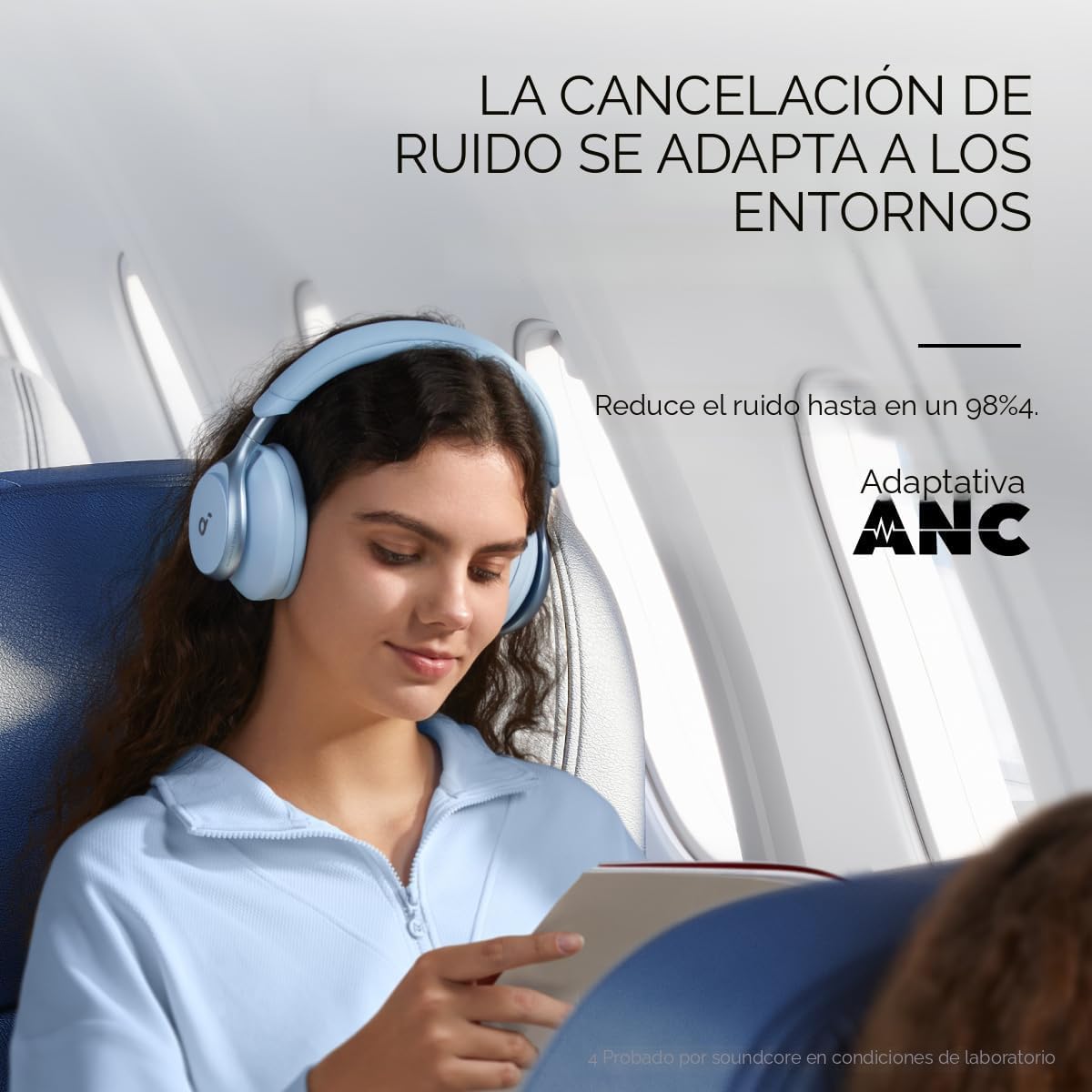 AUDÍFONOS OVER-EAR SOUNDCORE ANKER SPACE ONE ANC CON REDUCCIÓN DE VOZ - 3