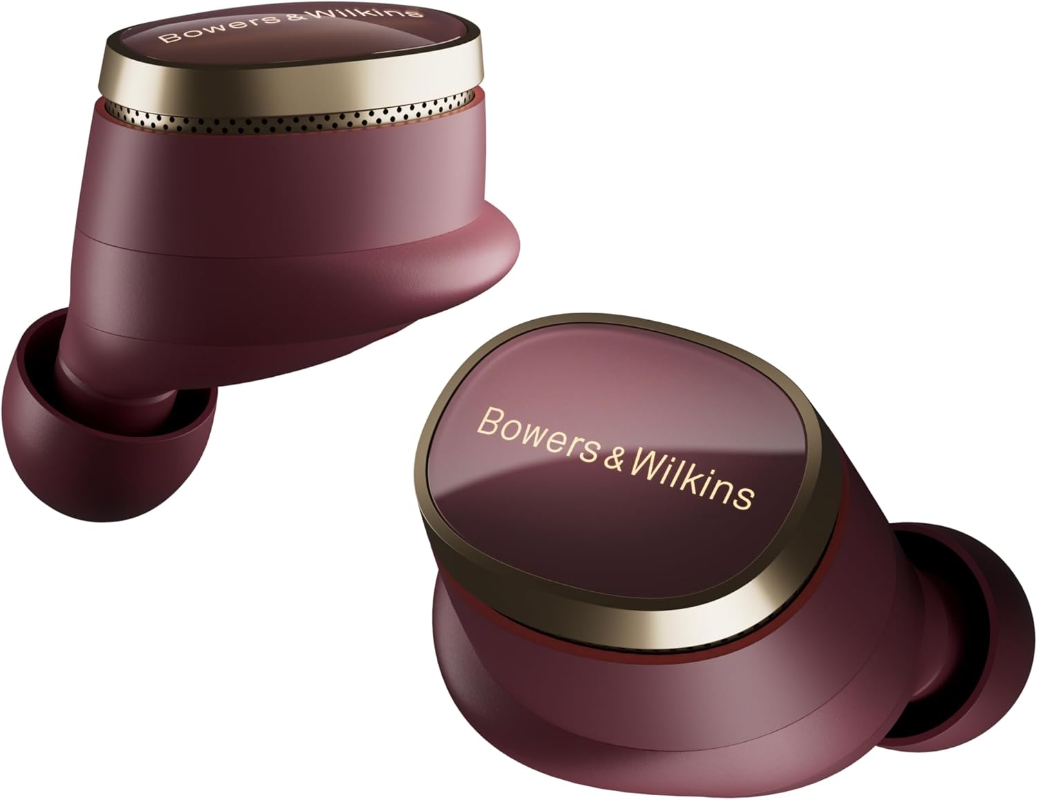 AUDÍFONOS TRUE WIRELESS BOWERS Y WILKINS PI8 BURDEOS OSCURO - 1