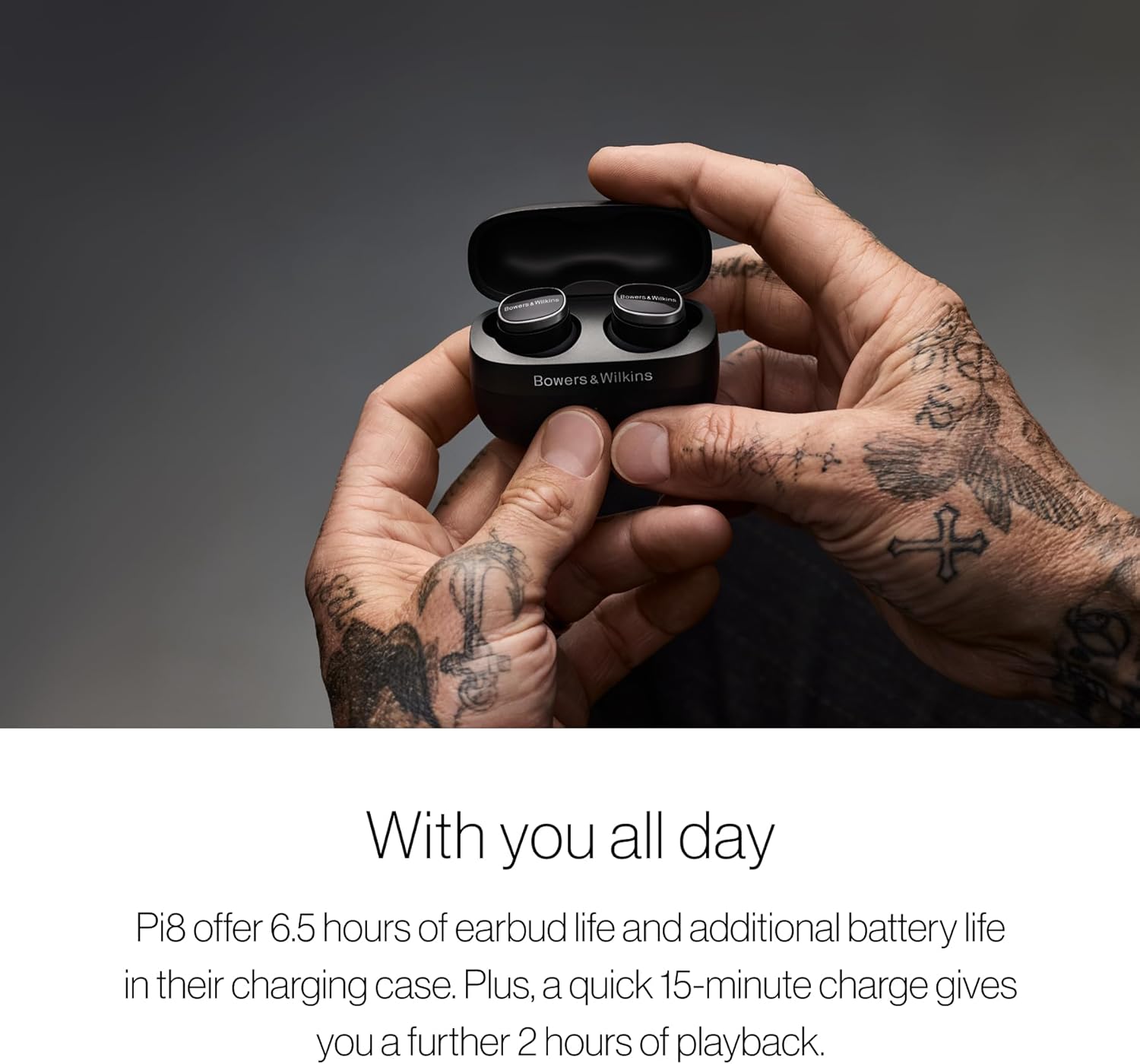 AUDÍFONOS IN-EAR BOWERS Y WILKINS PI8 TRUE WIRELESS BLUETOOTH MIDNIGHT BLUE - 5