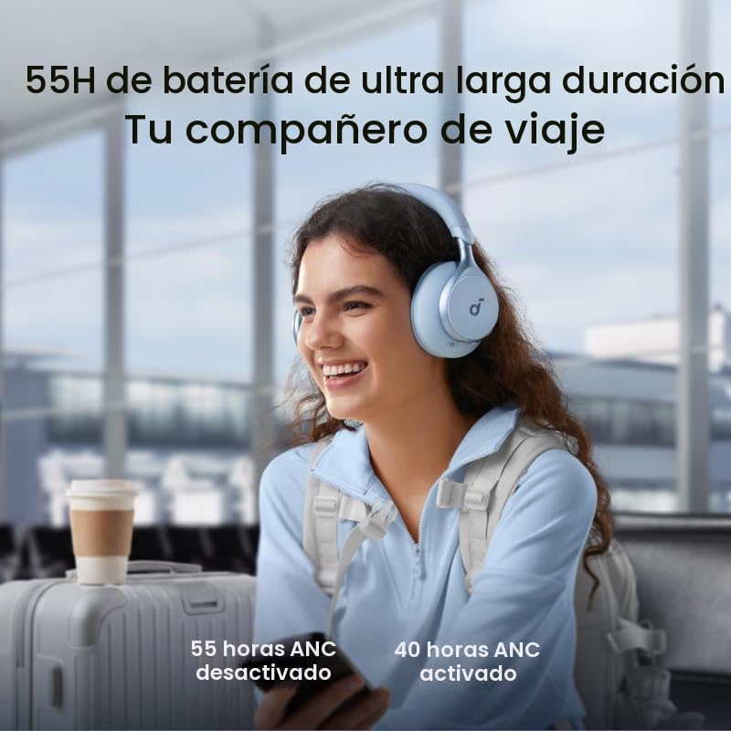 AUDÍFONOS OVER-EAR SOUNDCORE ANKER ANC - 5