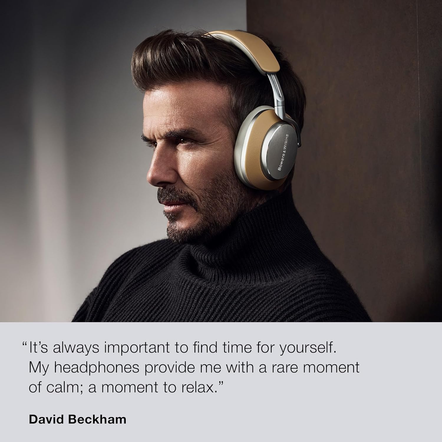 AUDÍFONOS OVER-EAR INALÁMBRICOS BOWERS Y WILKINS PX8 TAN - 2
