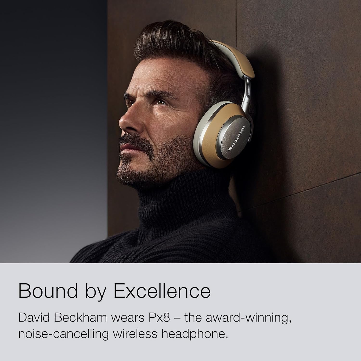 AUDÍFONOS OVER-EAR INALÁMBRICOS BOWERS Y WILKINS PX8 TAN - 3