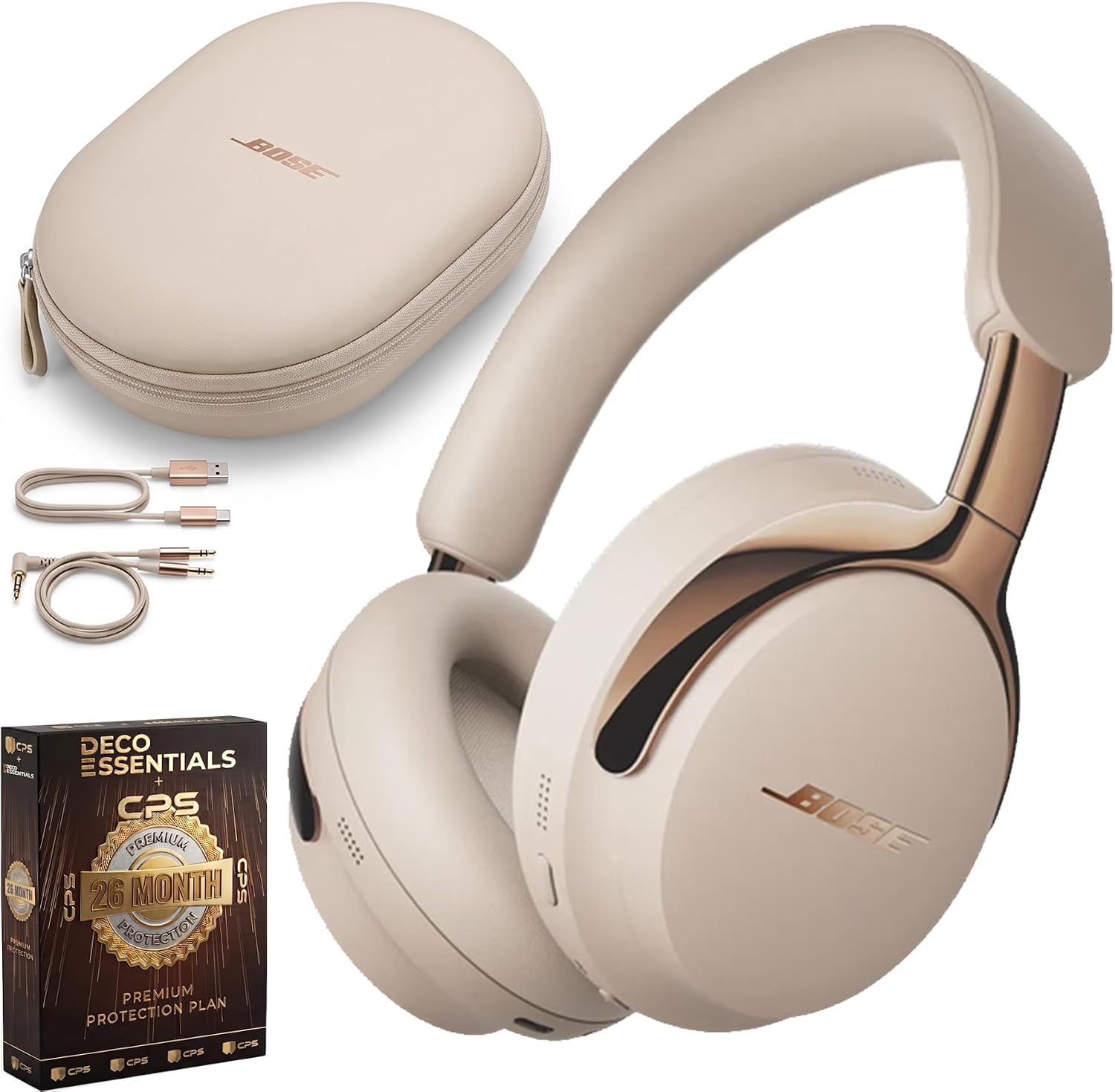 AUDÍFONOS BOSE QUIETCOMFORT ULTRA 2DA GEN OVER-EAR INALÁMBRICOS DRIFTWOOD SAND - 1