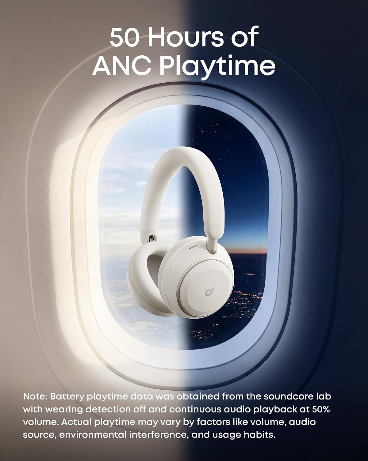 AUDÍFONOS OVER-EAR SOUNDCORE ANKER SPACE 2 BLUETOOTH 6.1 - 5