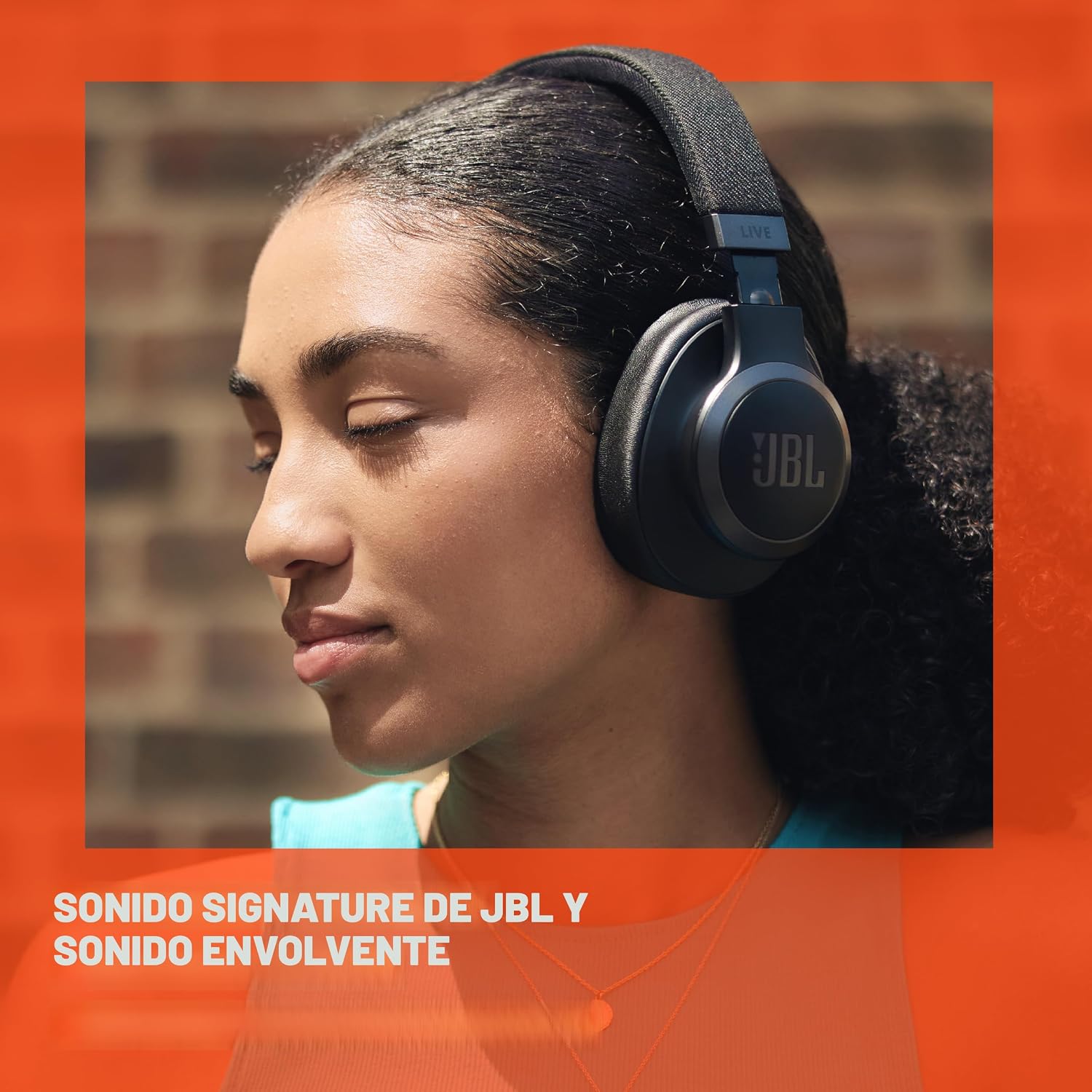 AUDÍFONOS JBL LIVE 770NC OVER-EAR INALÁMBRICOS CON CANCELACIÓN ADAPTATIVA DE RUIDO Y BATERÍA DE 65 HORAS COLOR PIEDRA ARENISCA - 5
