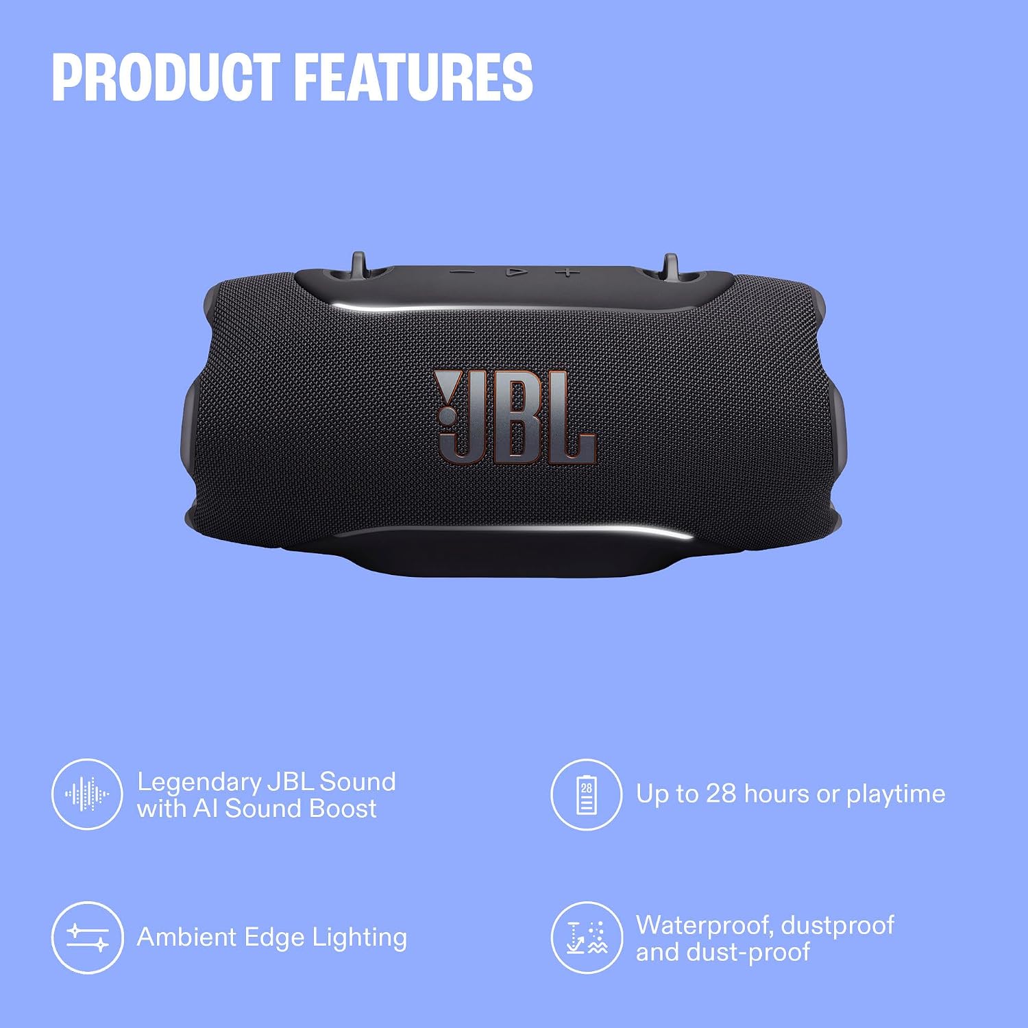 PARLANTE PORTÁTIL JBL XTREME 5 AZUL - 3