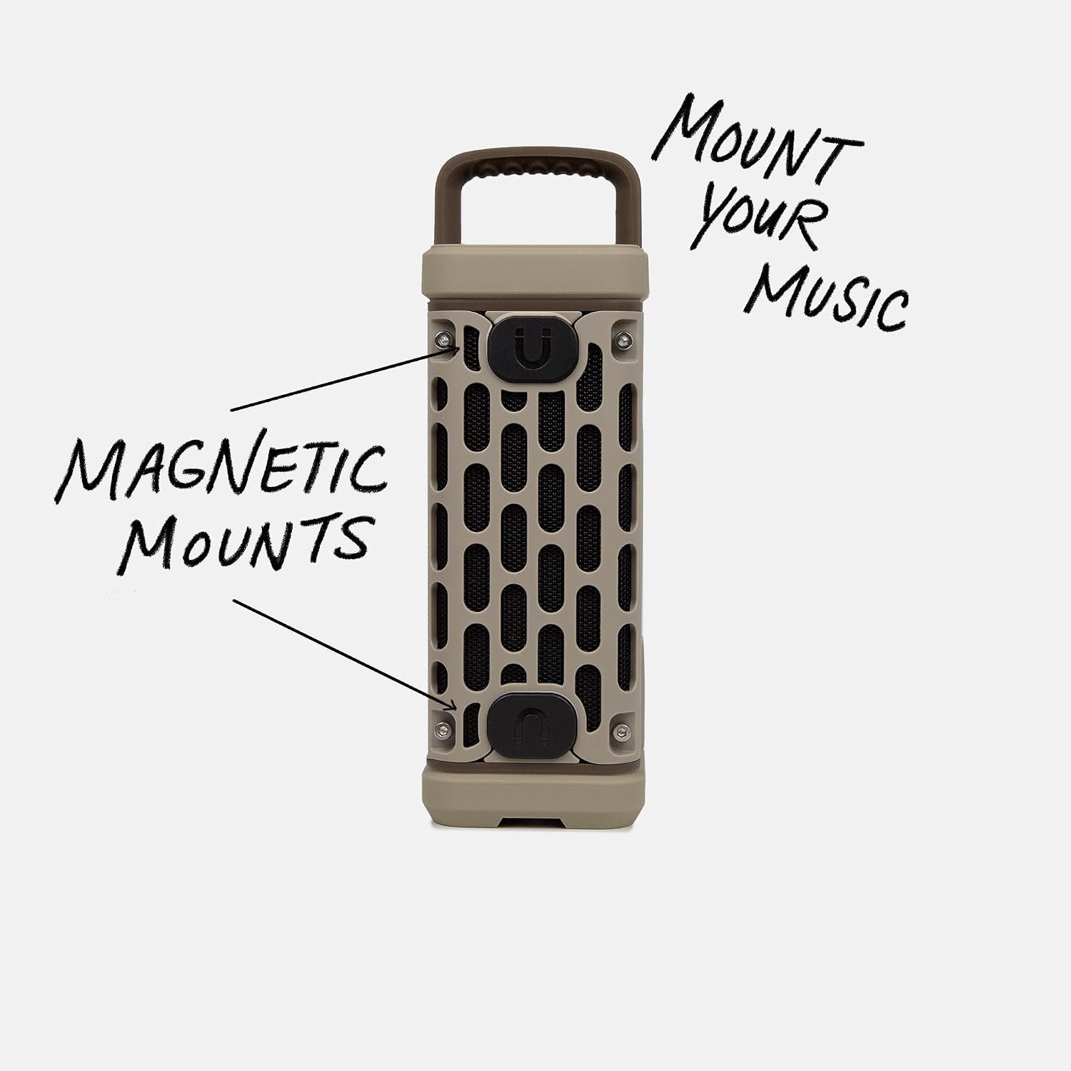 PARLANTE BLUETOOTH TURTLEBOX RANGER IMPERMEABLE COLOR TAN - 4