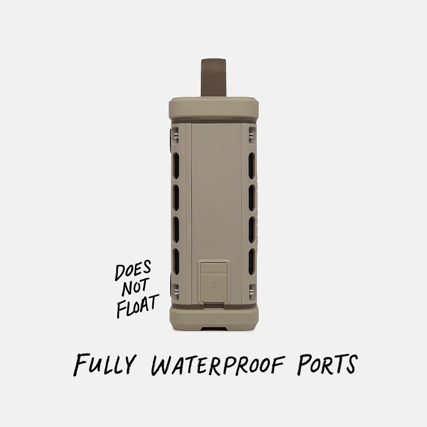 PARLANTE BLUETOOTH TURTLEBOX RANGER IMPERMEABLE COLOR TAN - 5