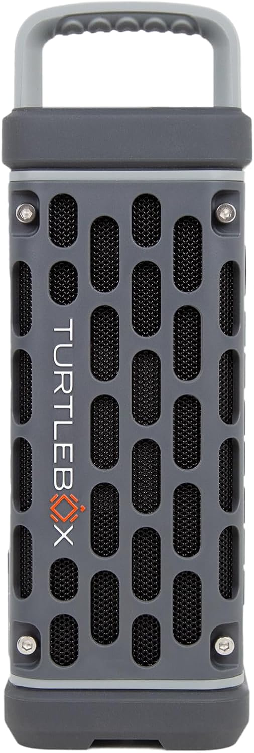 PARLANTE BLUETOOTH TURTLEBOX RANGER GRIS WATERPROOF - 1