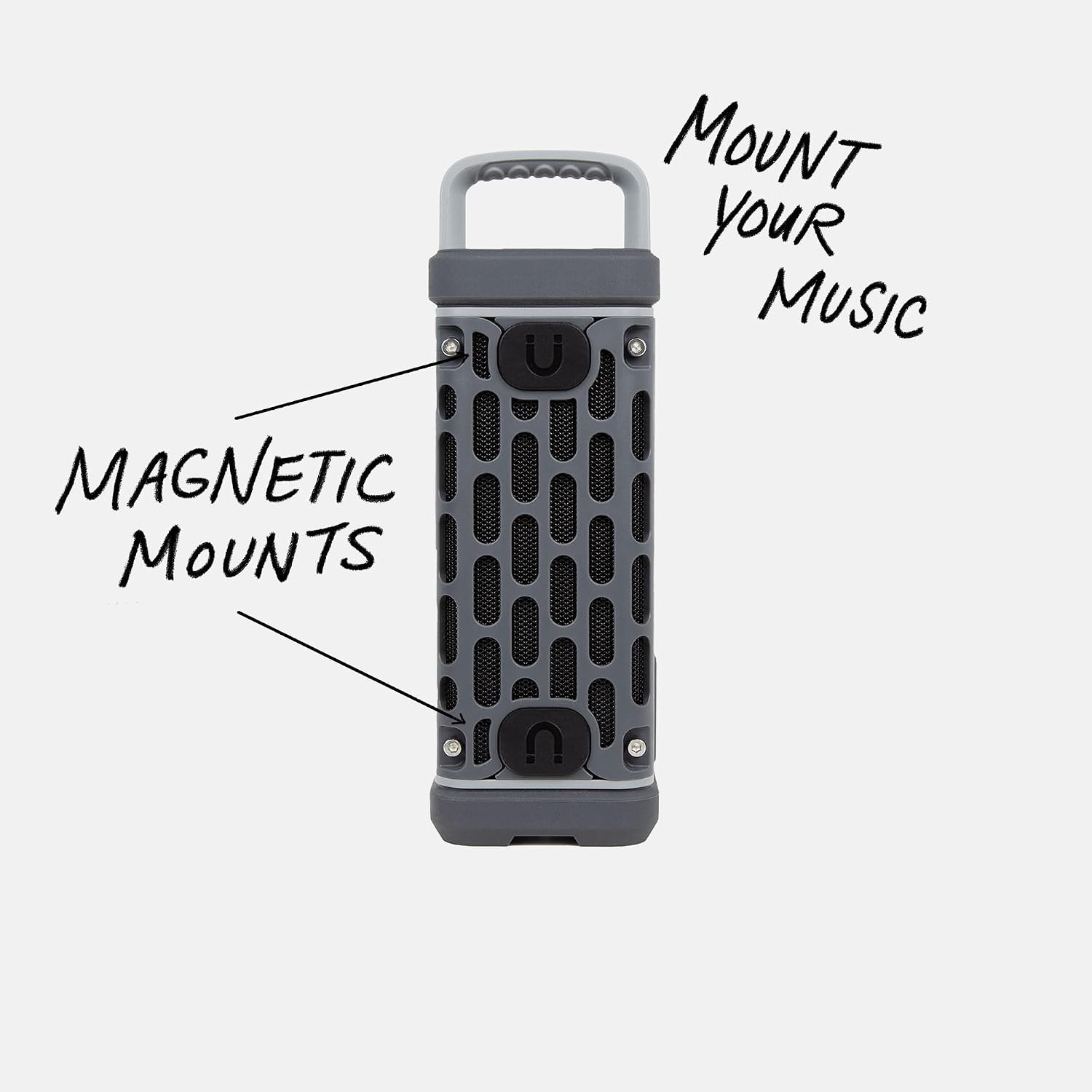 PARLANTE BLUETOOTH TURTLEBOX RANGER GRIS WATERPROOF - 4