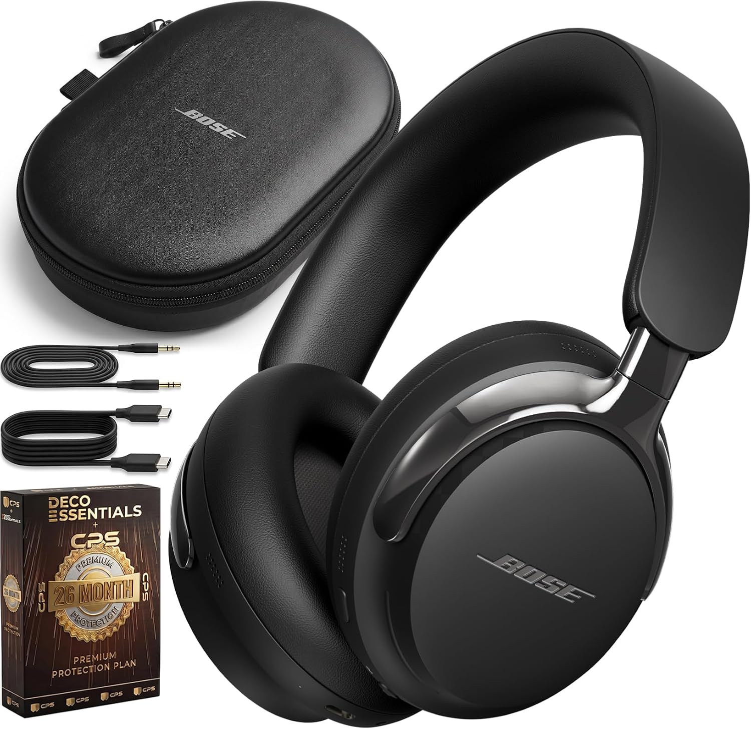 AUDÍFONOS BOSE QUIETCOMFORT ULTRA 2DA GEN OVER-EAR INALÁMBRICOS NEGRO - 1