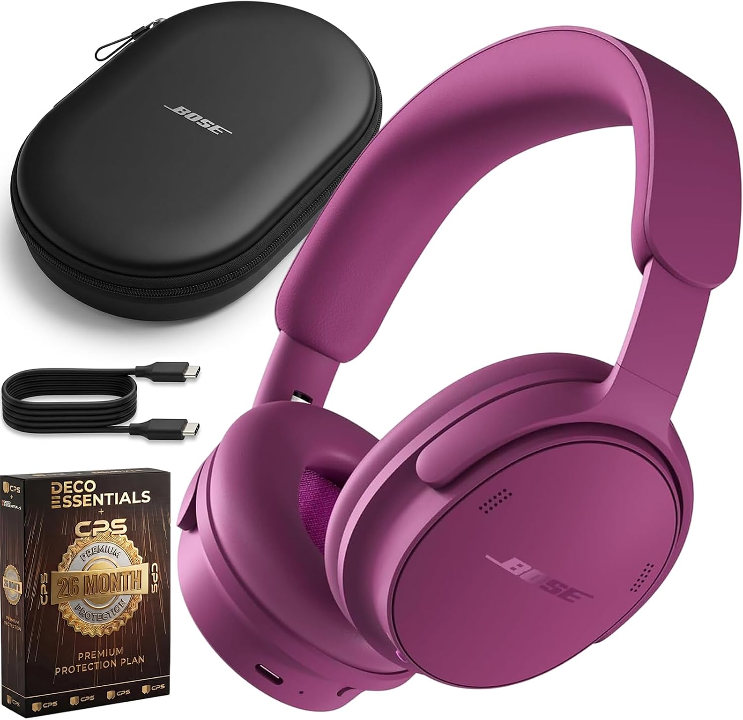 AUDÍFONOS BOSE QUIETCOMFORT 2DA GEN OVER-EAR BLUETOOTH ROSEWOOD MAUVE - 1