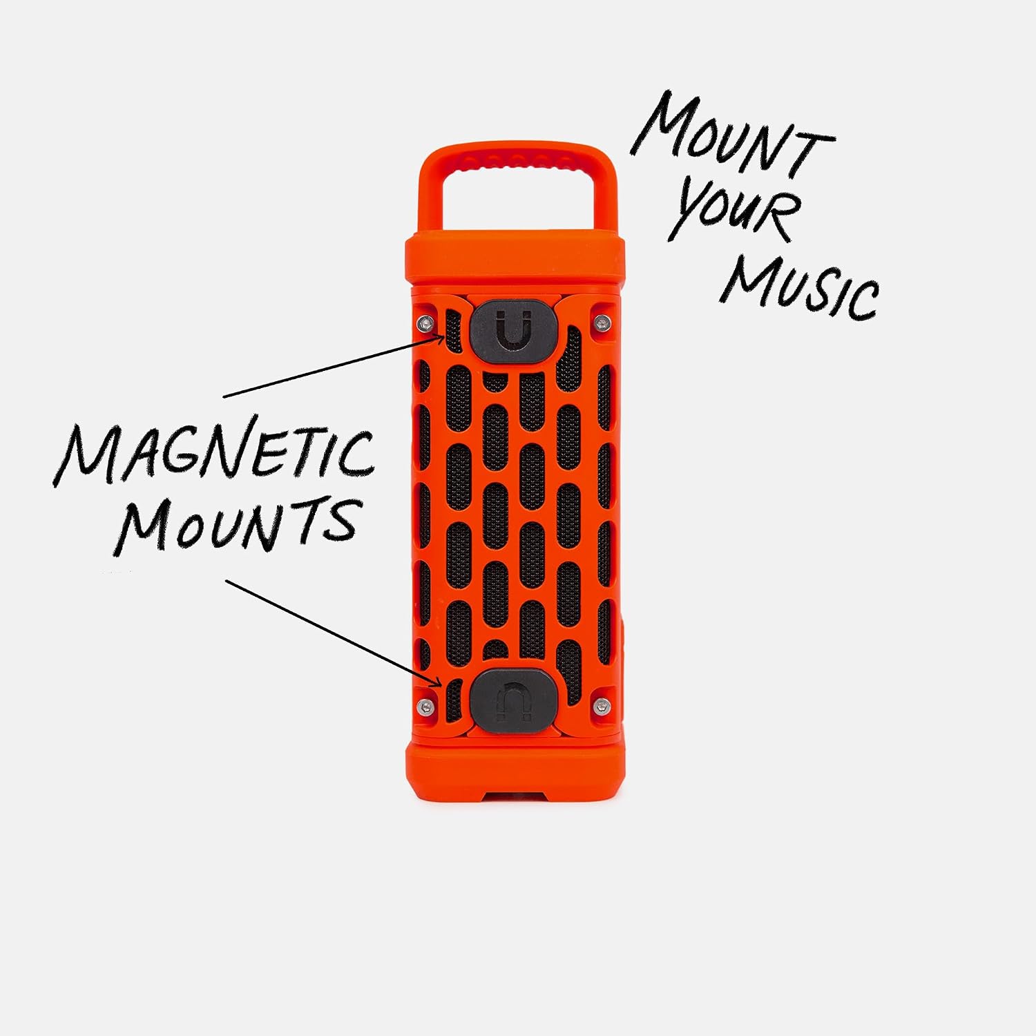 PARLANTE PORTÁTIL TURTLEBOX RANGER BLUETOOTH NARANJA - 4