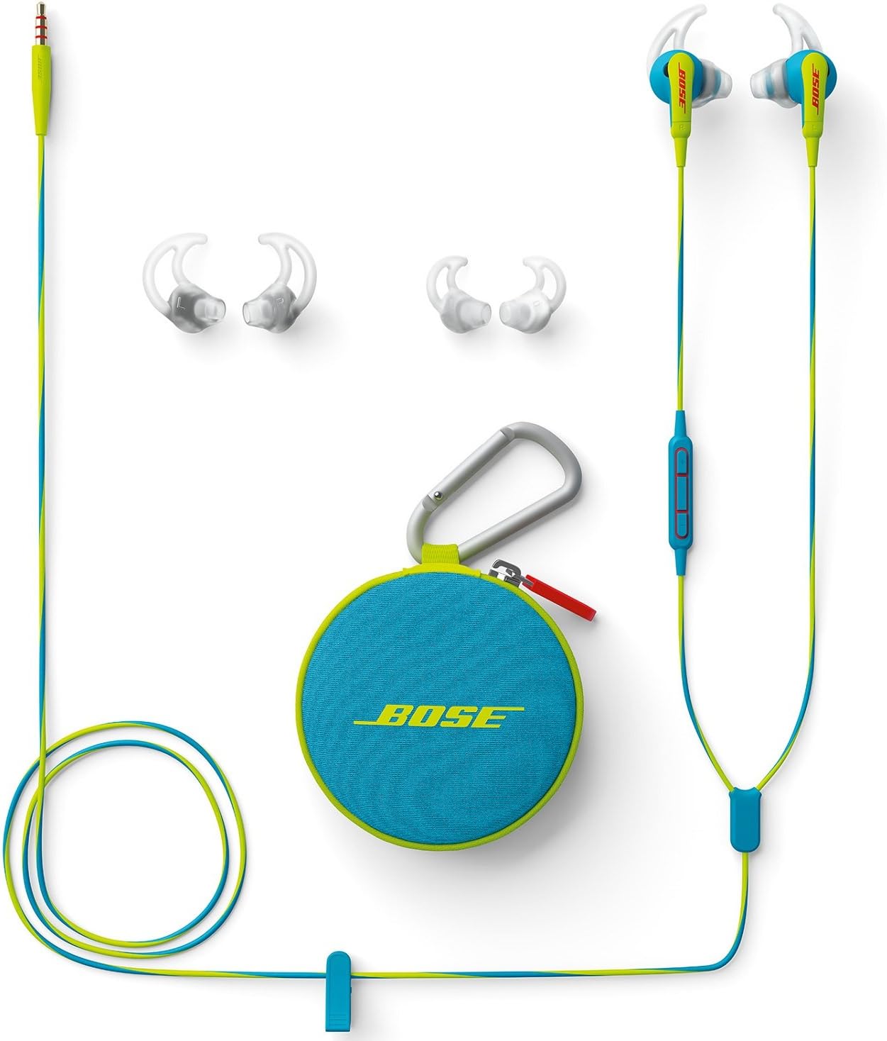 AUDÍFONOS IN-EAR BOSE SOUNDSPORT AZUL PARA DISPOSITIVOS APPLE - 3