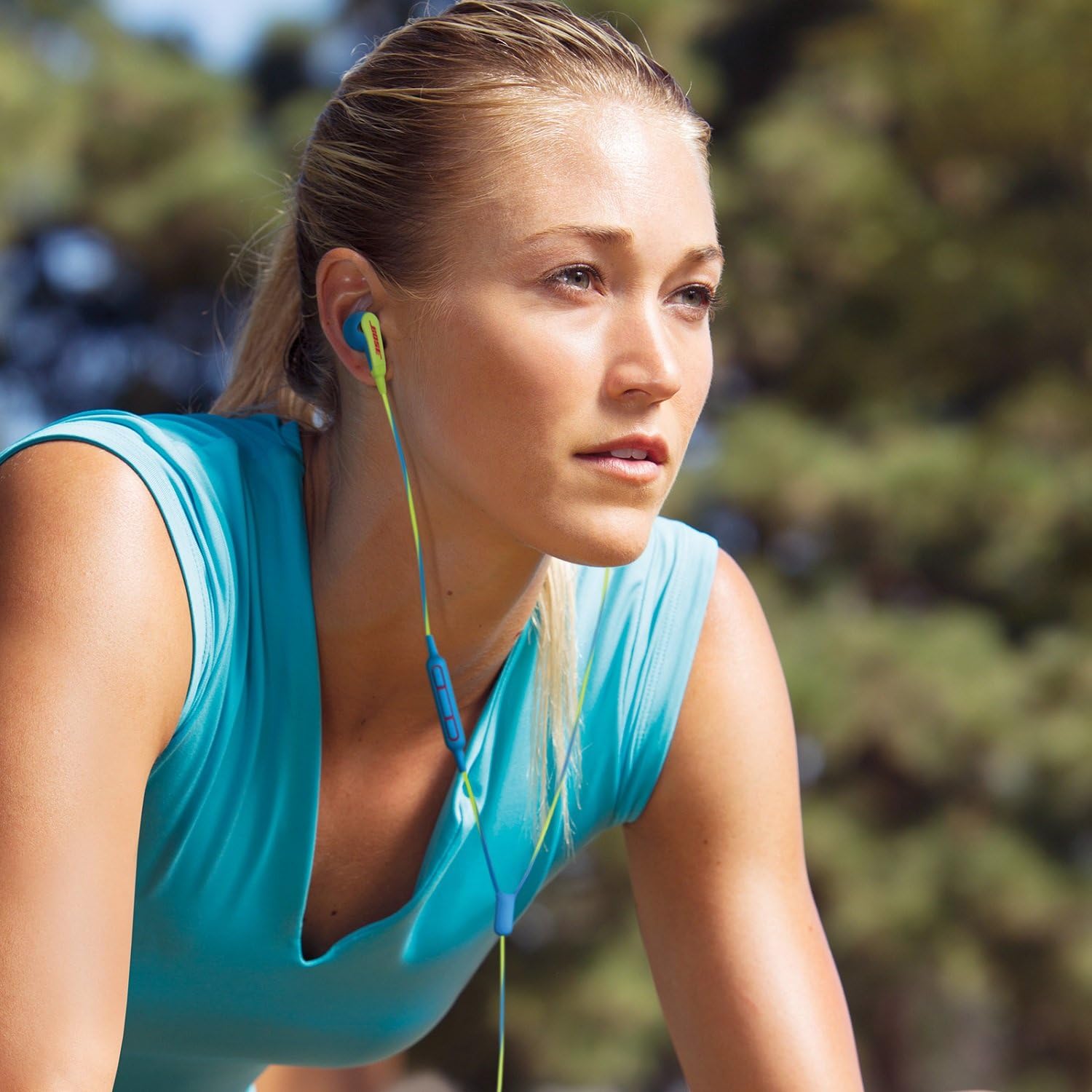AUDÍFONOS IN-EAR BOSE SOUNDSPORT AZUL PARA DISPOSITIVOS APPLE - 5