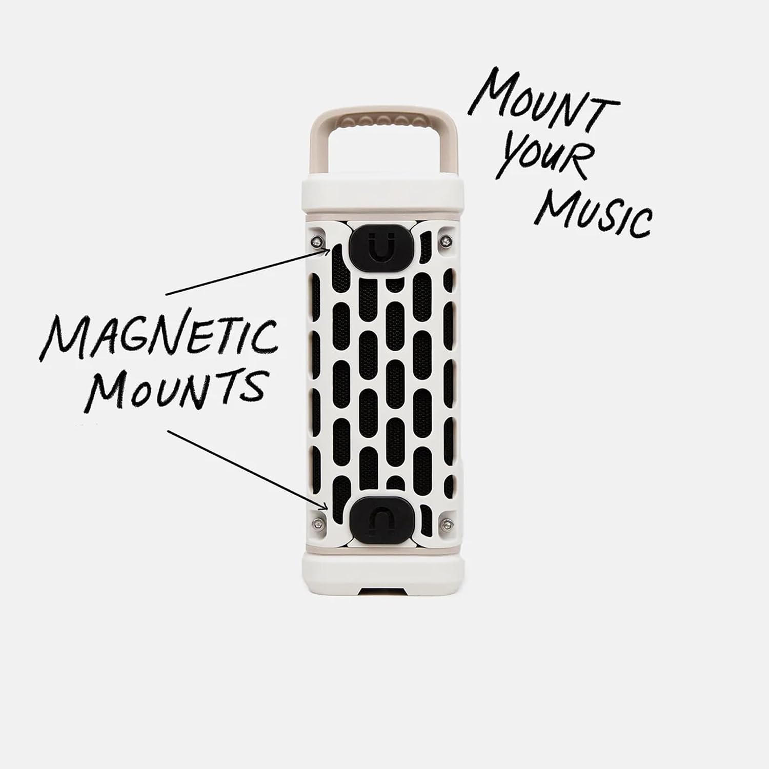PARLANTE PORTÁTIL TURTLEBOX RANGER BLUETOOTH IVORY - 4
