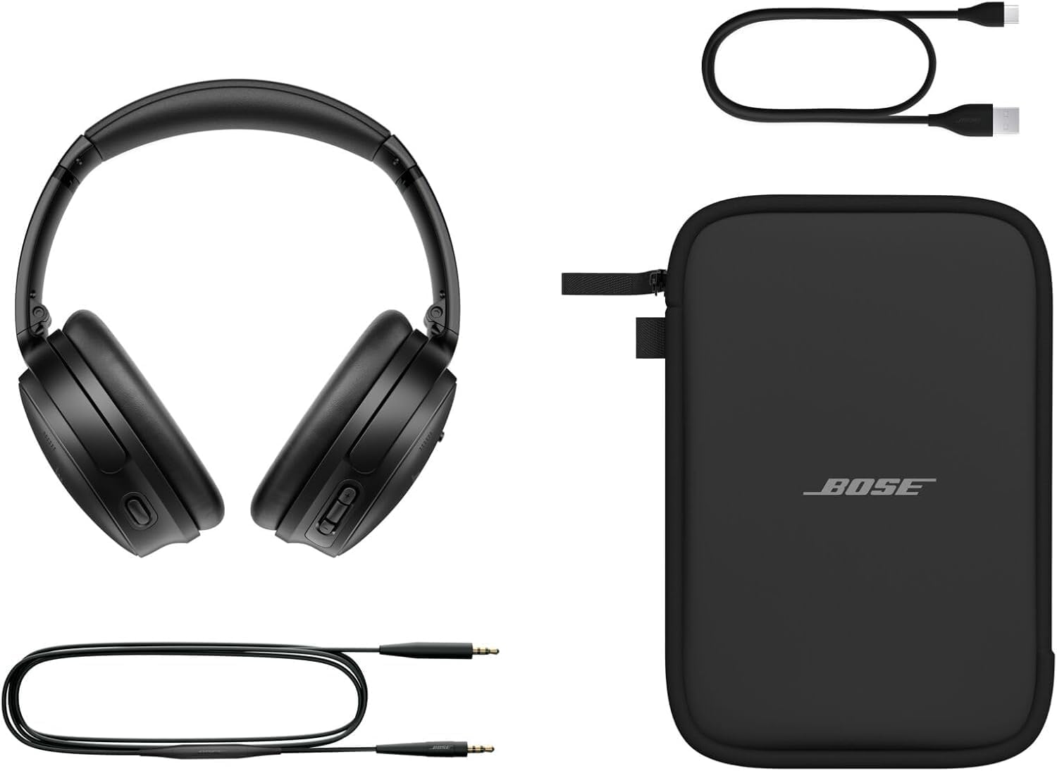 AUDÍFONOS BOSE QUIETCOMFORT WIRELESS CANCELACIÓN DE RUIDO NEGRO RENOVADO - 5