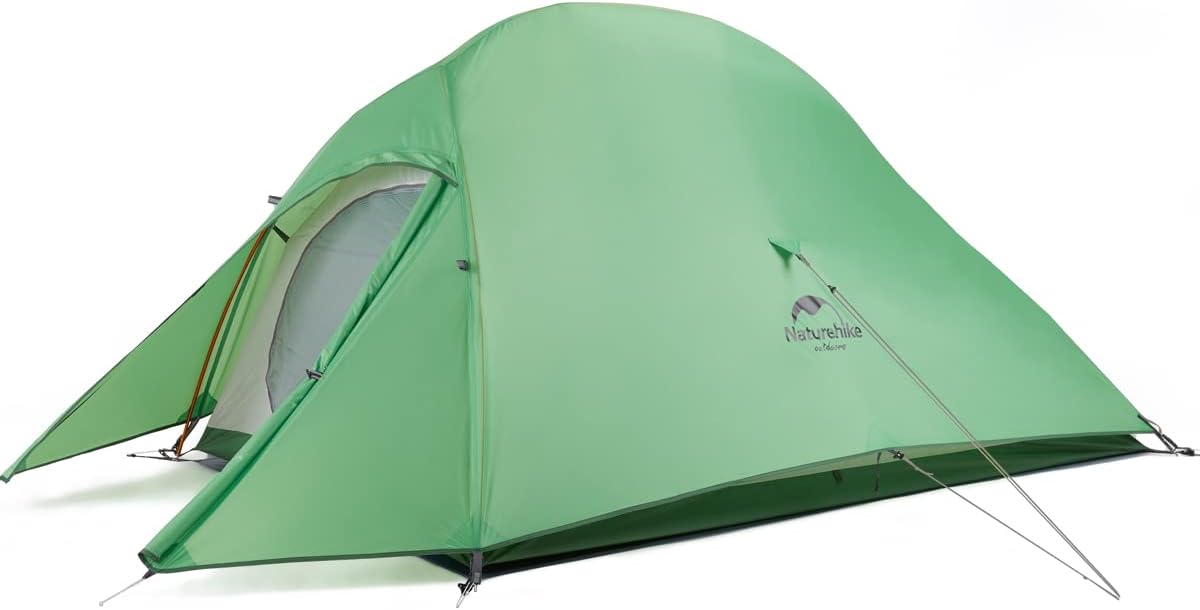 CARPA NATUREHIKE CLOUD-UP 2 PERSONAS ULTRALIGERA CON PISO Y ESTRUCTURA DE ALUMINIO - 1