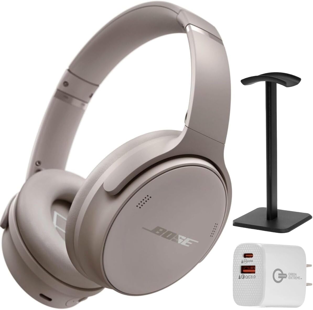 AUDÍFONOS BOSE QUIETCOMFORT INALÁMBRICOS BLUETOOTH CON CANCELACIÓN ACTIVA DE RUIDO SANDSTONE - 1