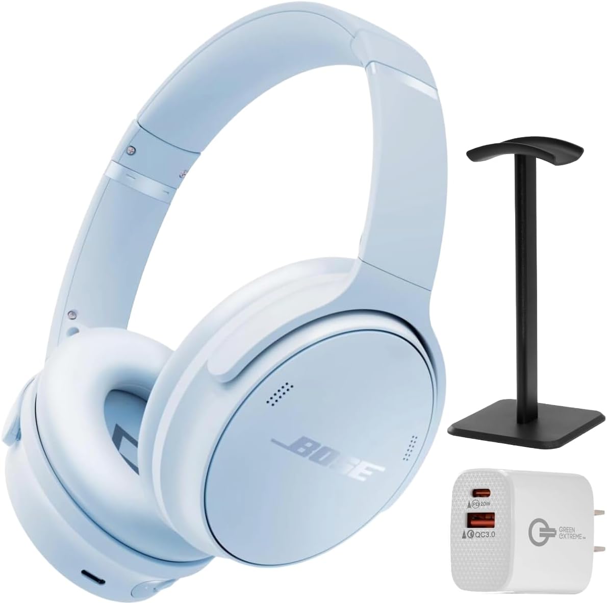 AUDÍFONOS BOSE QUIETCOMFORT INALÁMBRICOS BLUETOOTH CON CANCELACIÓN ACTIVA DE RUIDO ICE BLUE - 1